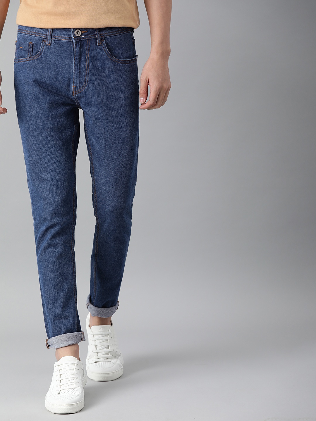 

Mast & Harbour Men Blue Skinny Fit Stretchable Jeans