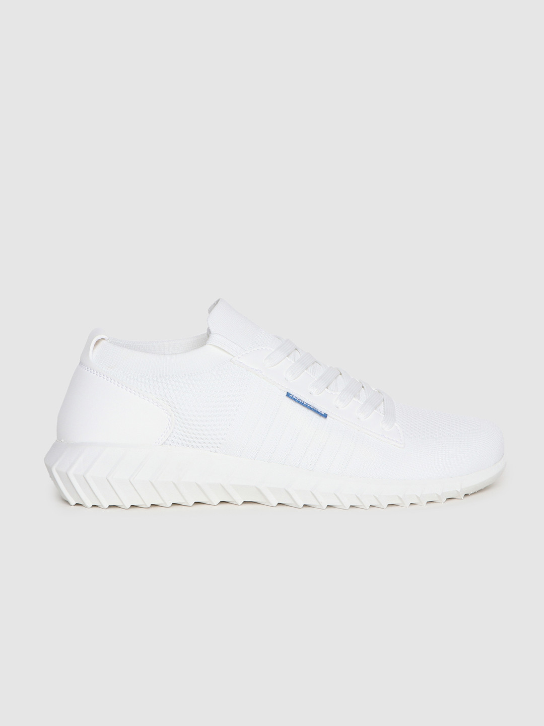 

Jack & Jones Men White Solid Sneakers