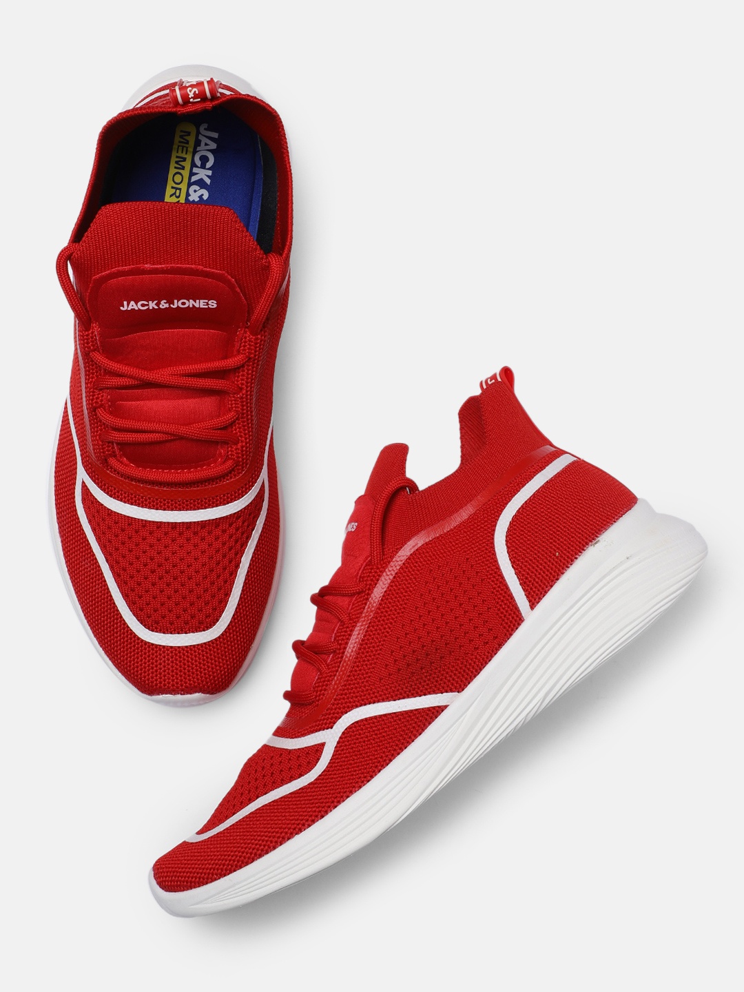 

Jack & Jones Men Red Sneakers