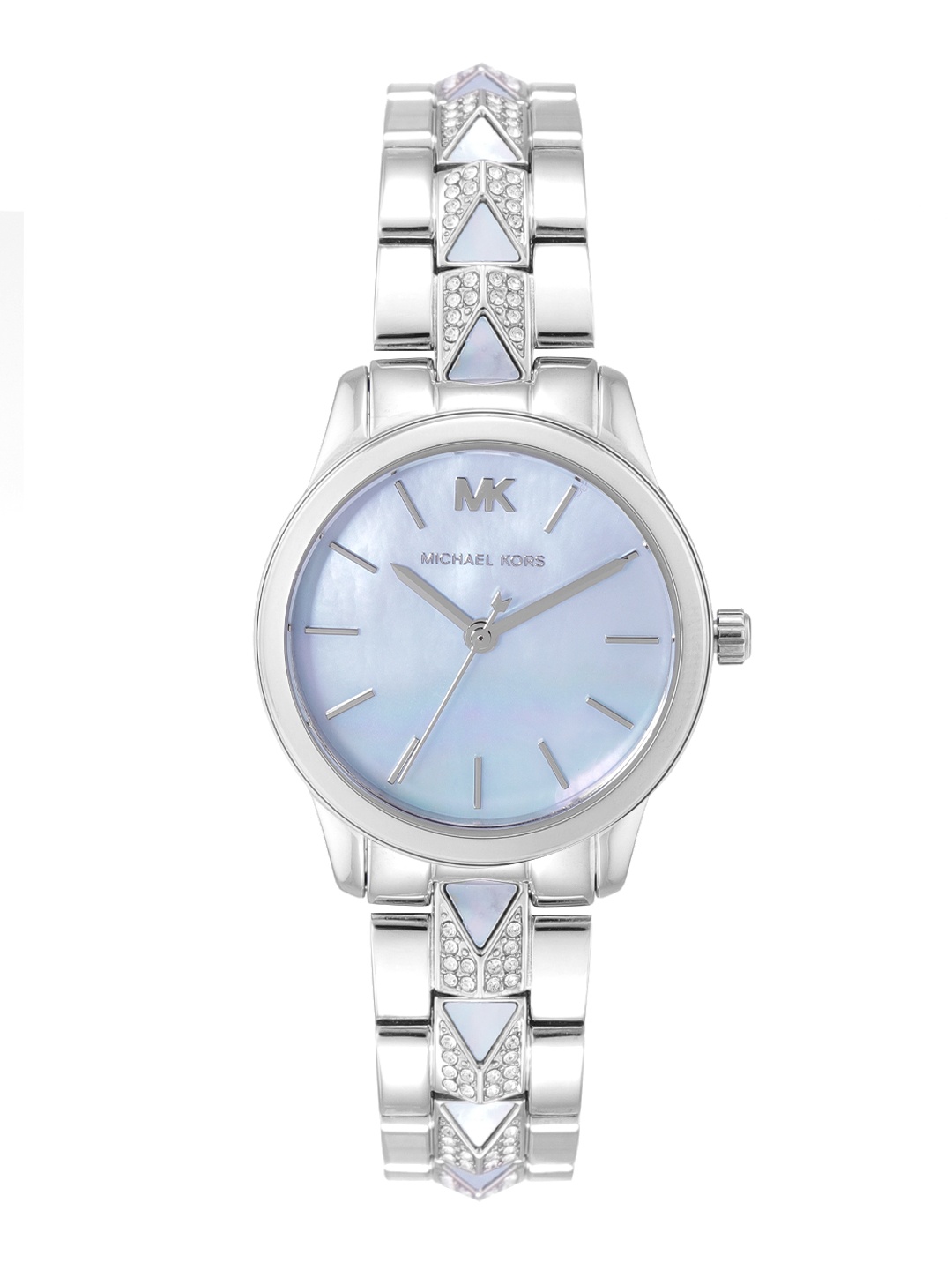 

Michael Kors Women Blue Bracelet Style Straps Analogue Watch MK6857