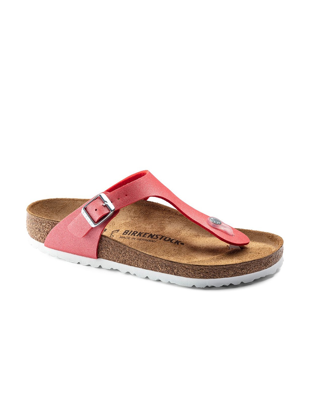 

Birkenstock Women Gizeh Birko-Flor Red Regular Flip-Flops