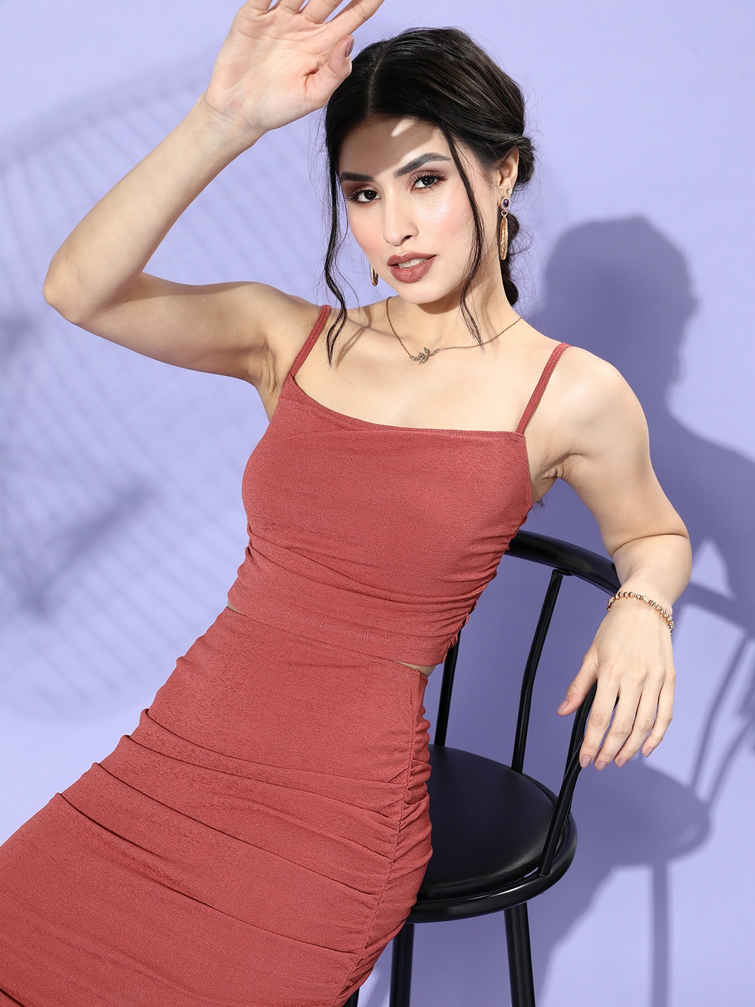

Veni Vidi Vici Red Co-ordinate Dress