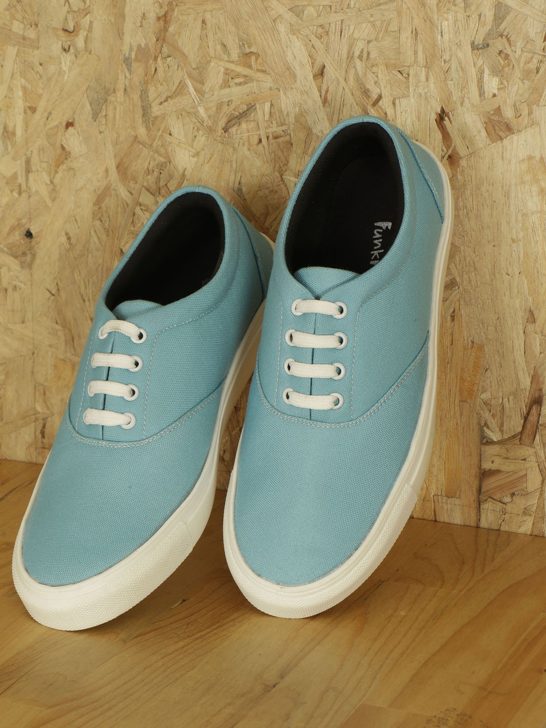 

FF FUNKFEETS Unisex Blue Solid Sneakers