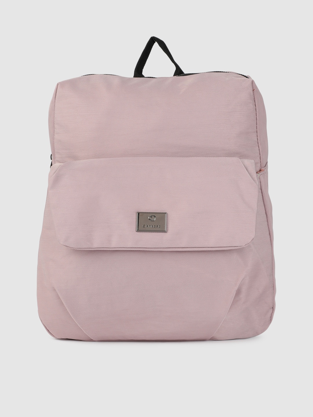 

Caprese Women Mauve Solid Backpack
