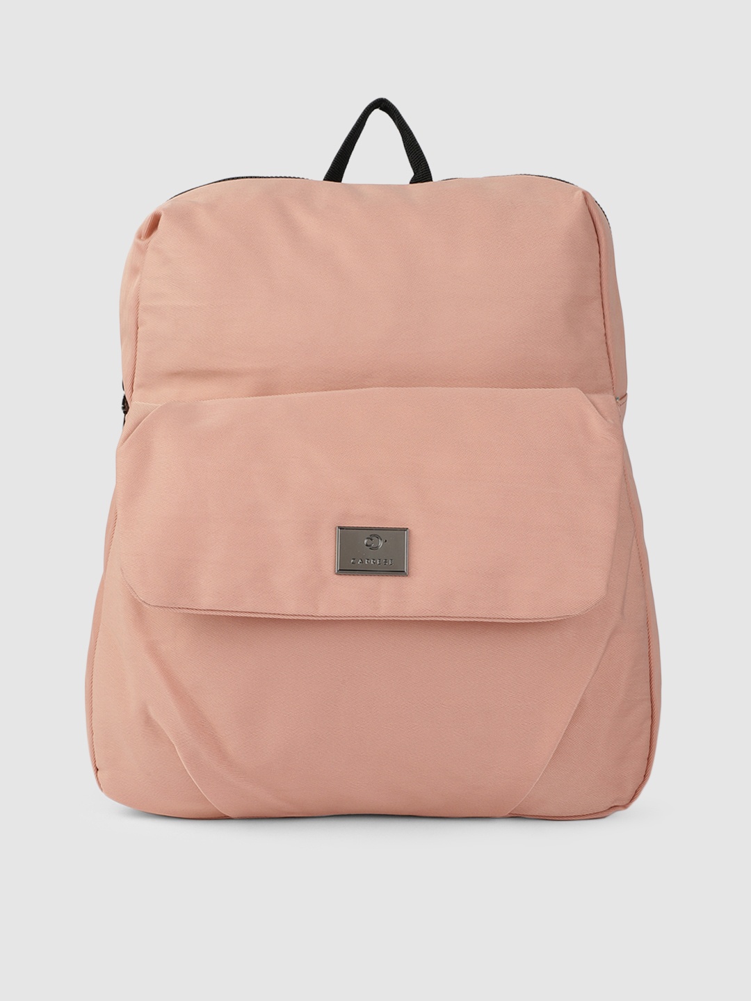 

Caprese Women Pink Solid Backpack