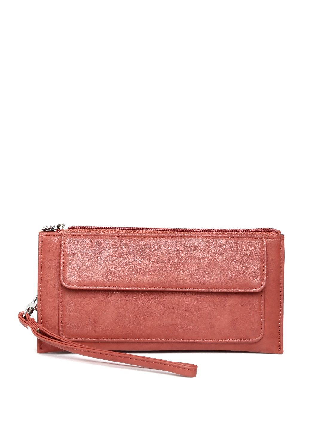

Butterflies Women Brown Textured Wallet