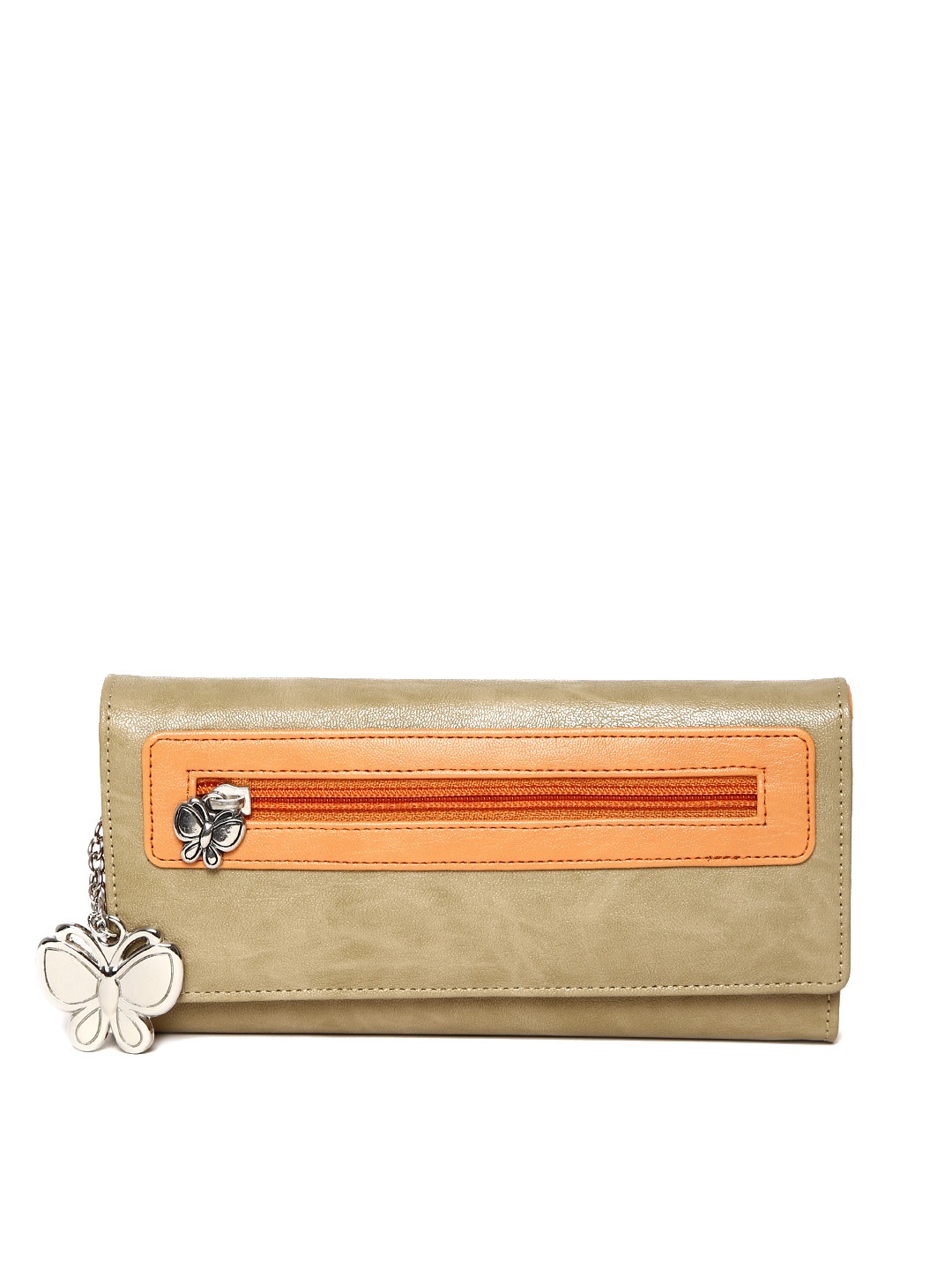 

Butterflies Women Beige Wallet