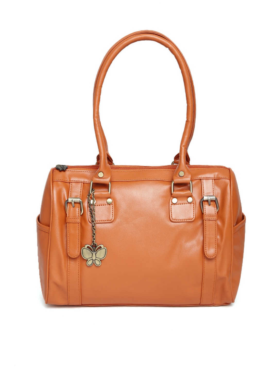 

Butterflies Rust Orange Handbag