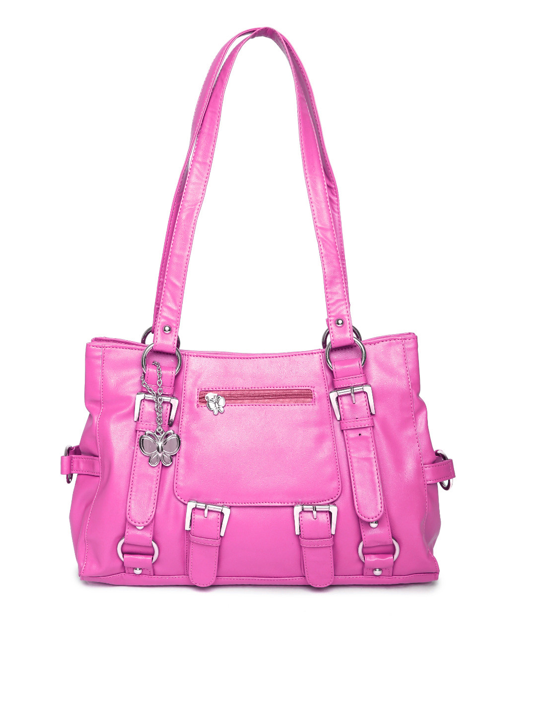 

Butterflies Pink Shoulder Bag