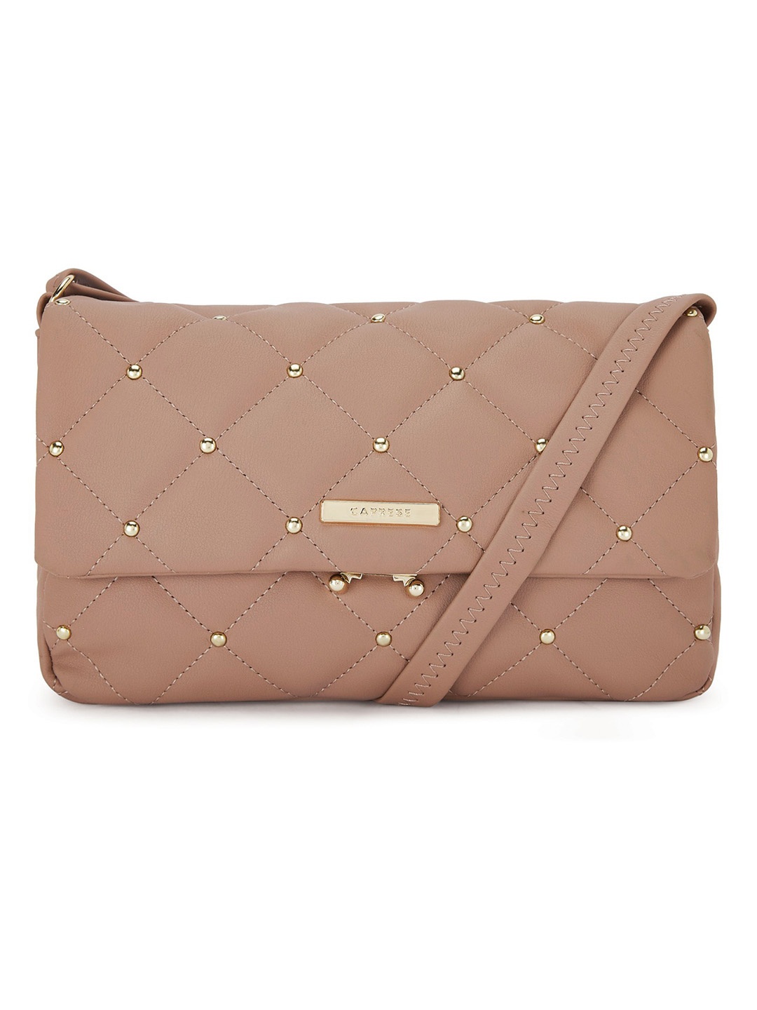 

Caprese Women Brown Structured Sling Bag
