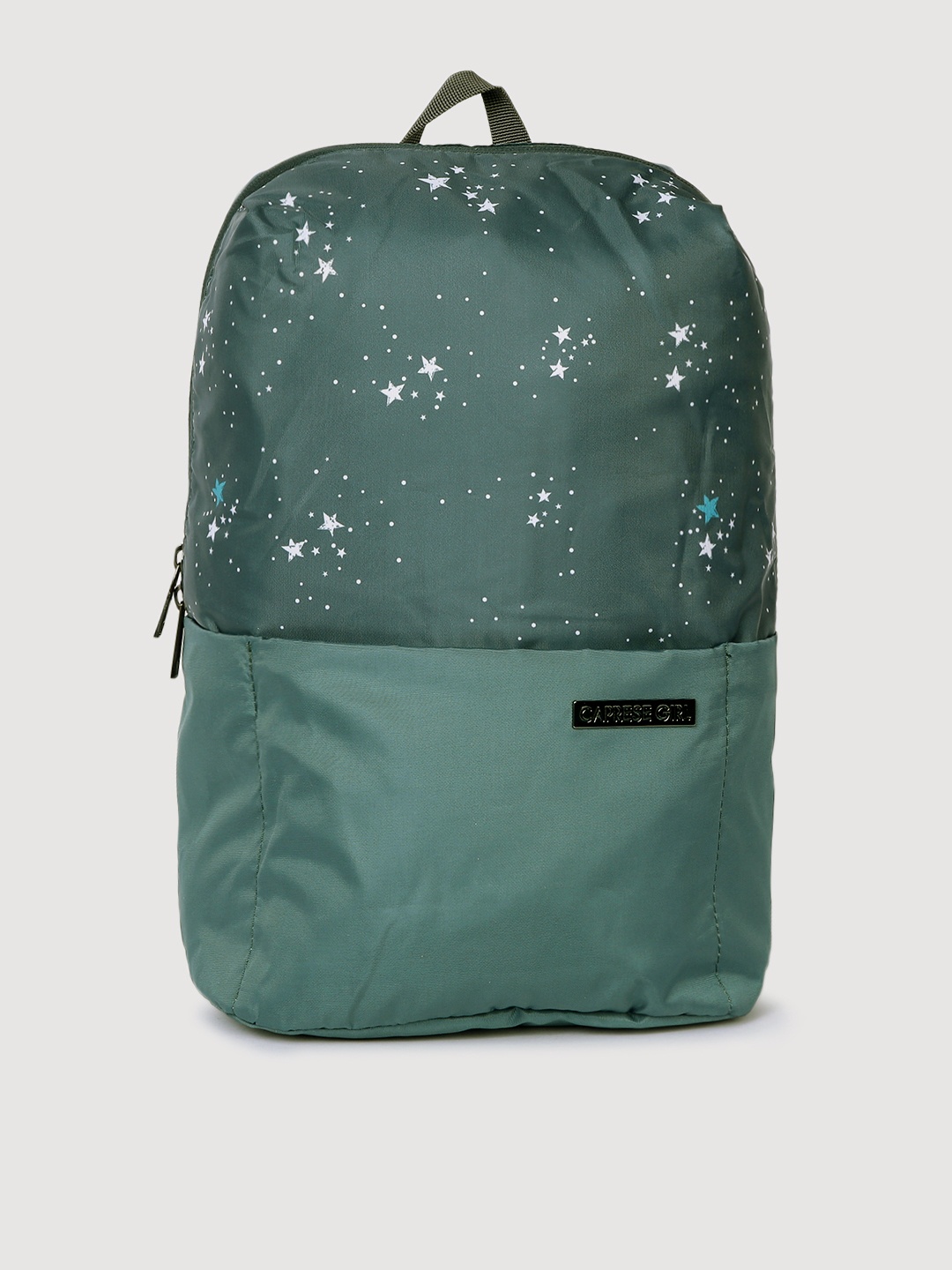 

Caprese Women Teal Graphic Backpack
