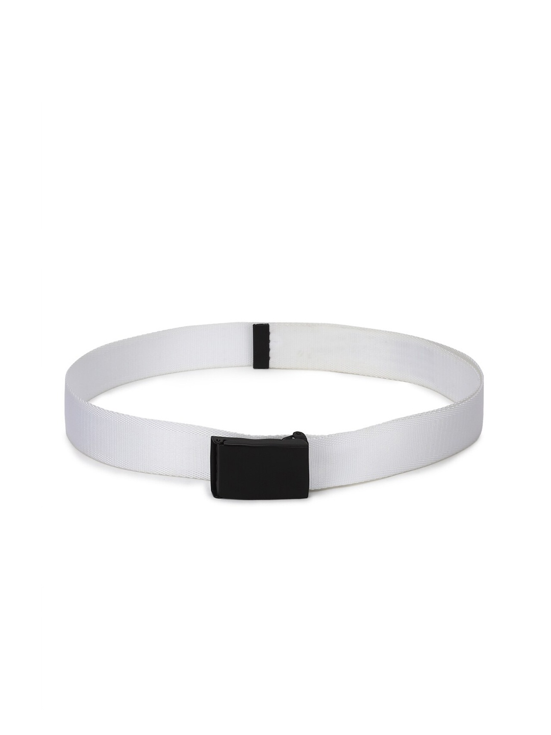 

AMERICAN EAGLE OUTFITTERS Men White & Black Solid Belt