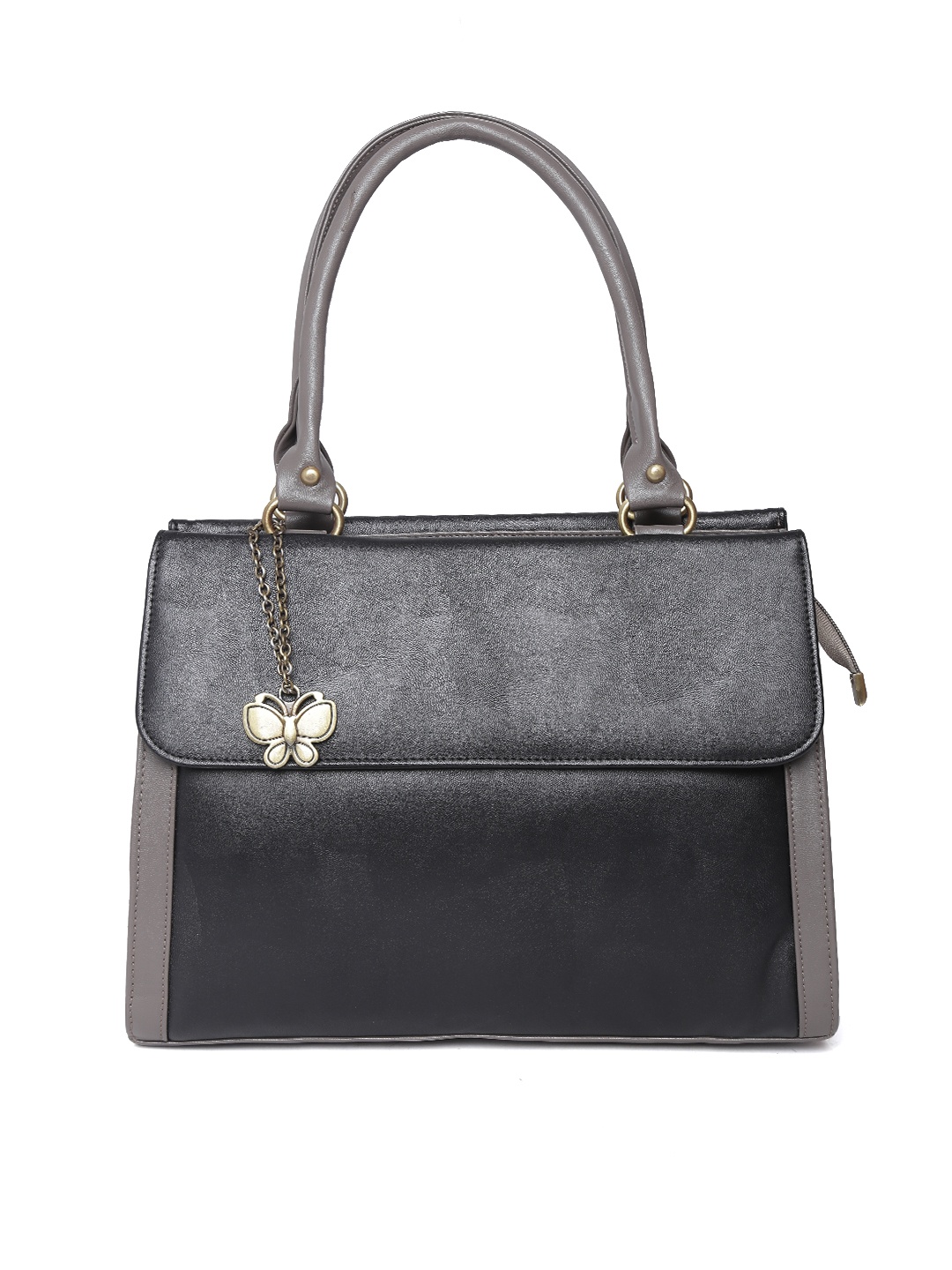 

Butterflies Black Shoulder Bag