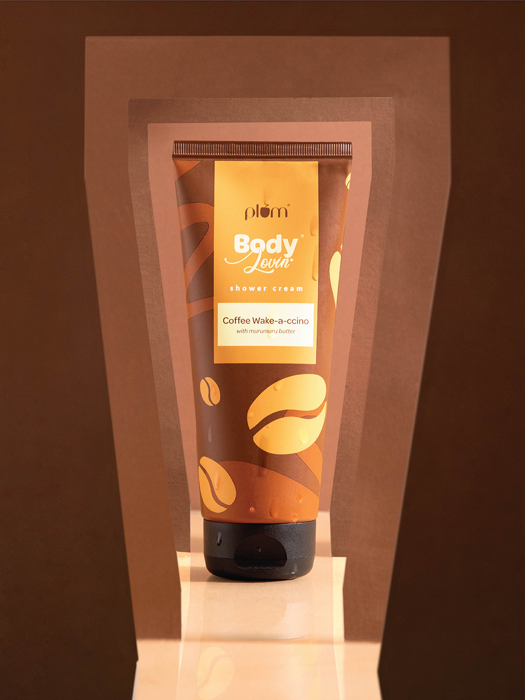 

Plum BodyLovin' Coffee Wake-a-ccino Shower Cream 200 g, Brown
