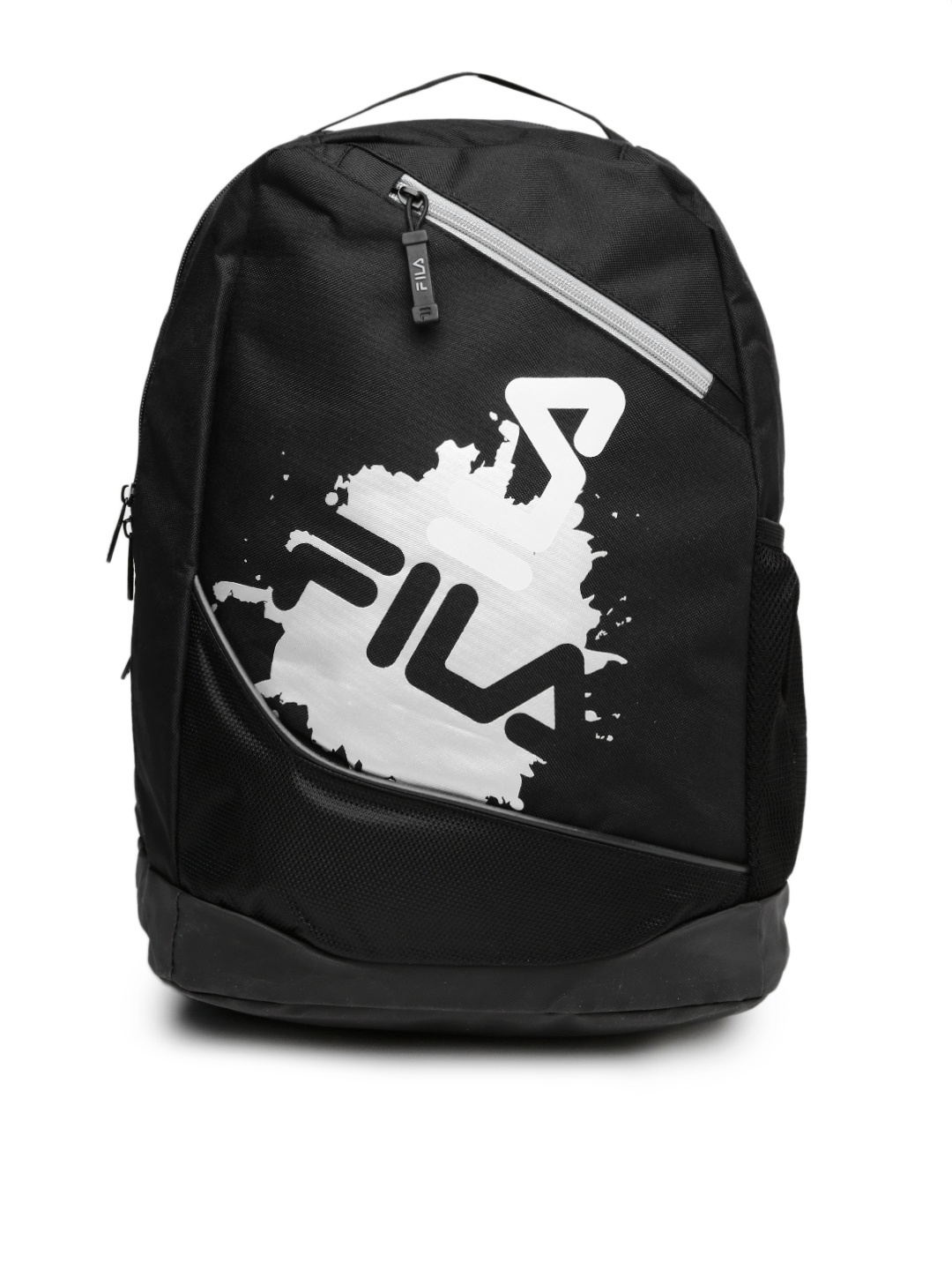 

FILA Unisex Black Printed Backpack