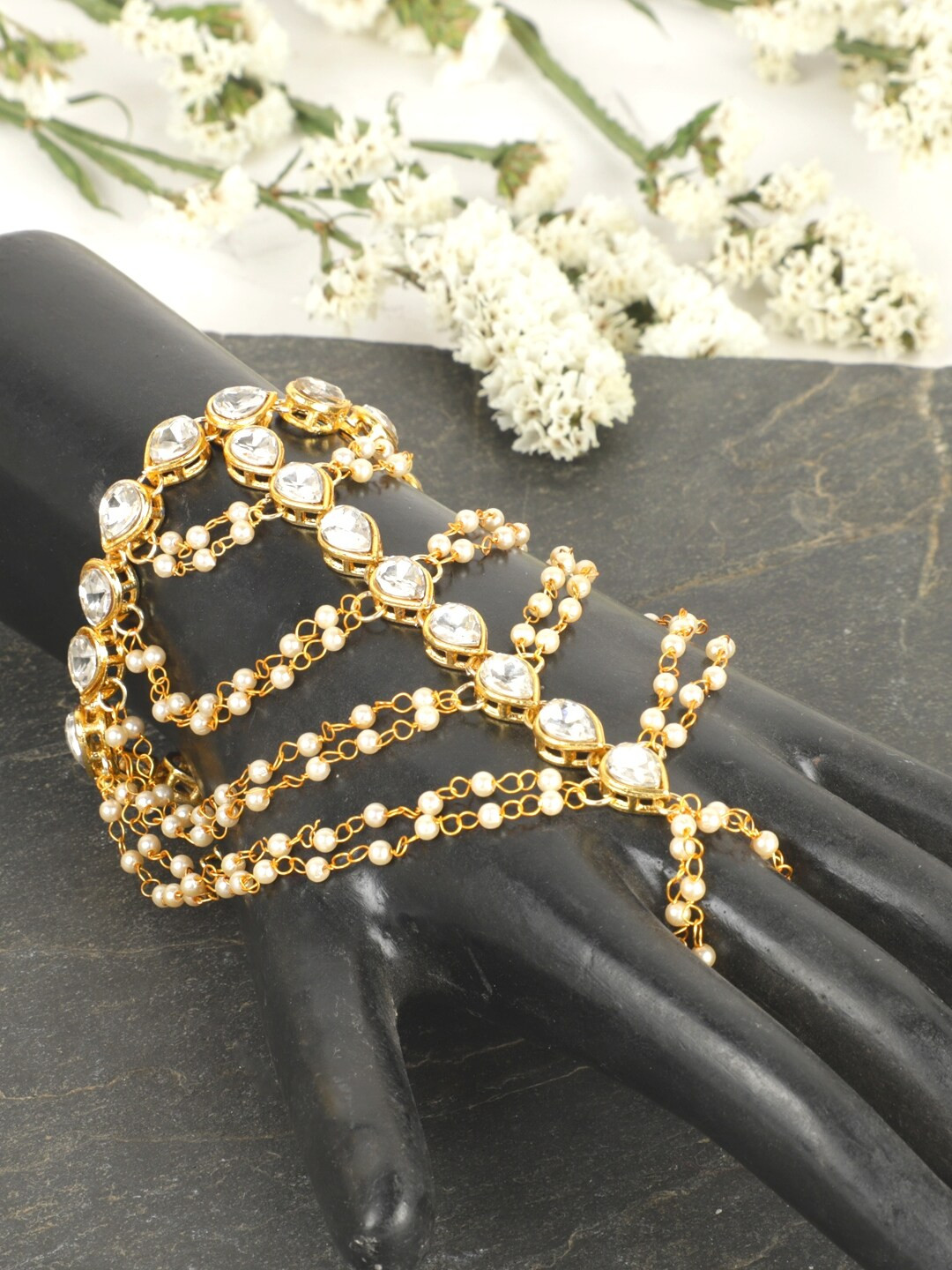 

Crunchy Fashion Gold-Toned Bracelet
