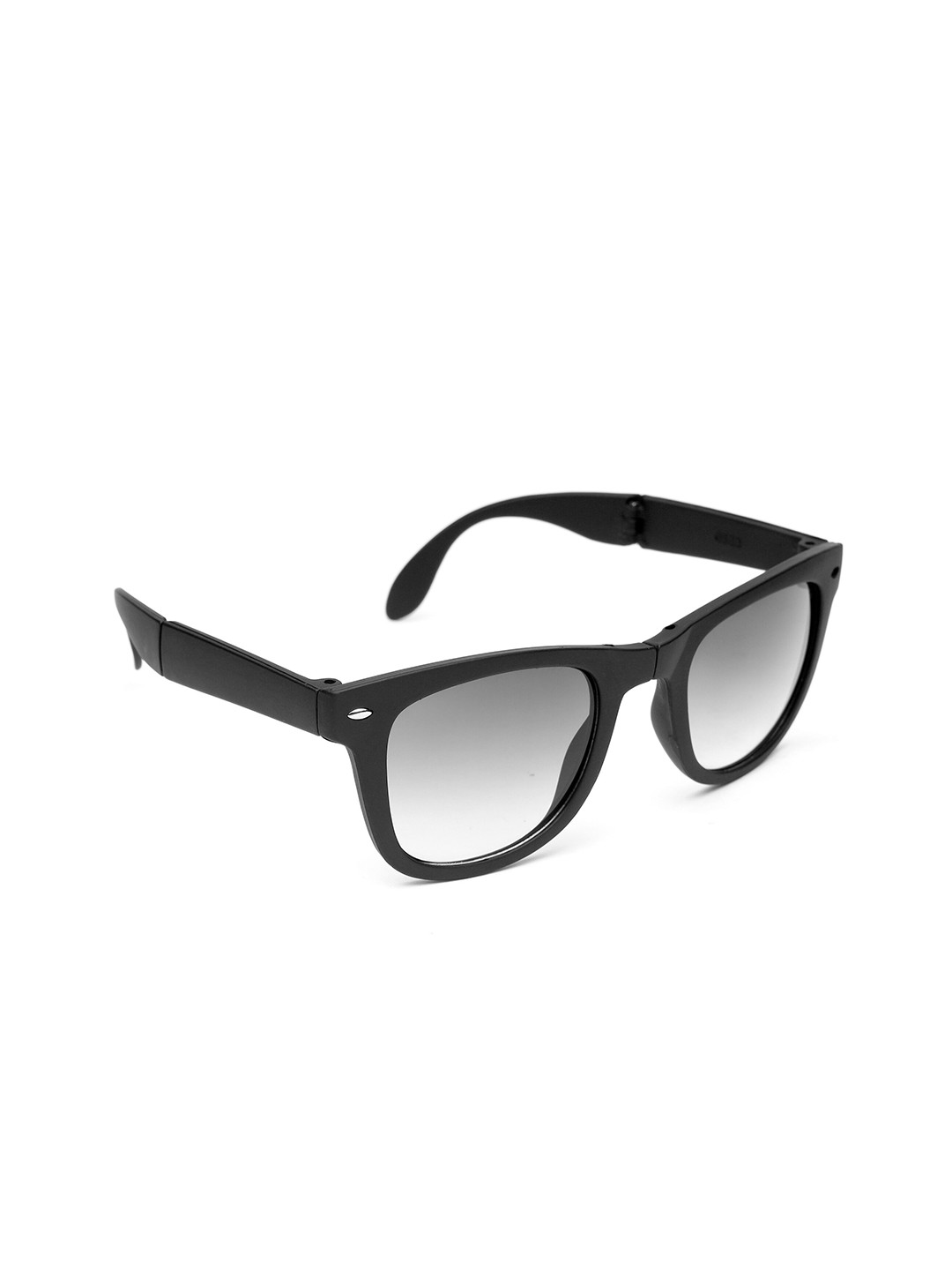 

FUZOKU Men Black Lens & Black Wayfarer Sunglasses with UV Protected Lens