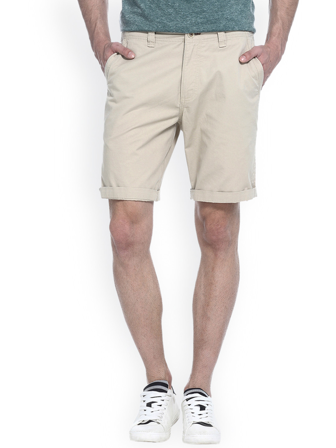 

Basics Beige Shorts