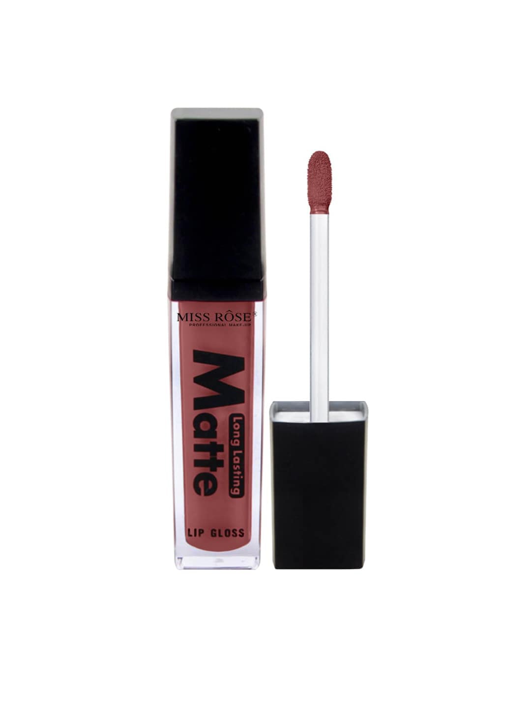 

MISS ROSE Matte Long Lasting LipGloss 7701-002M 24 20 gm, Brown