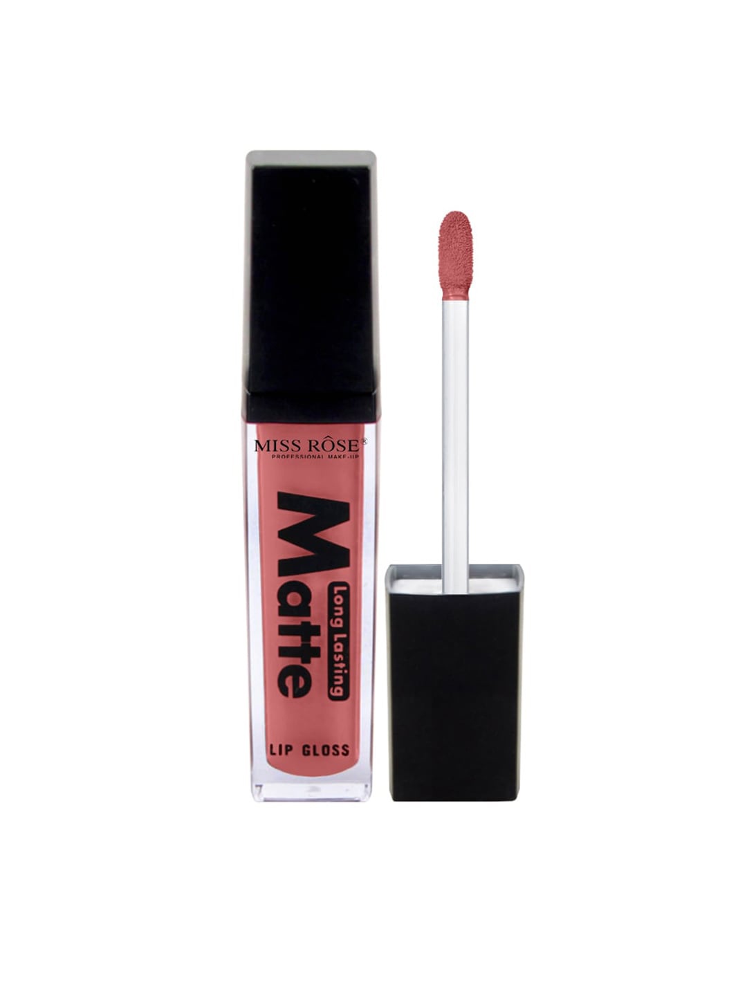 

MISS ROSE Matte Long Lasting LipGloss 7701-002M 11 20 gm, Brown