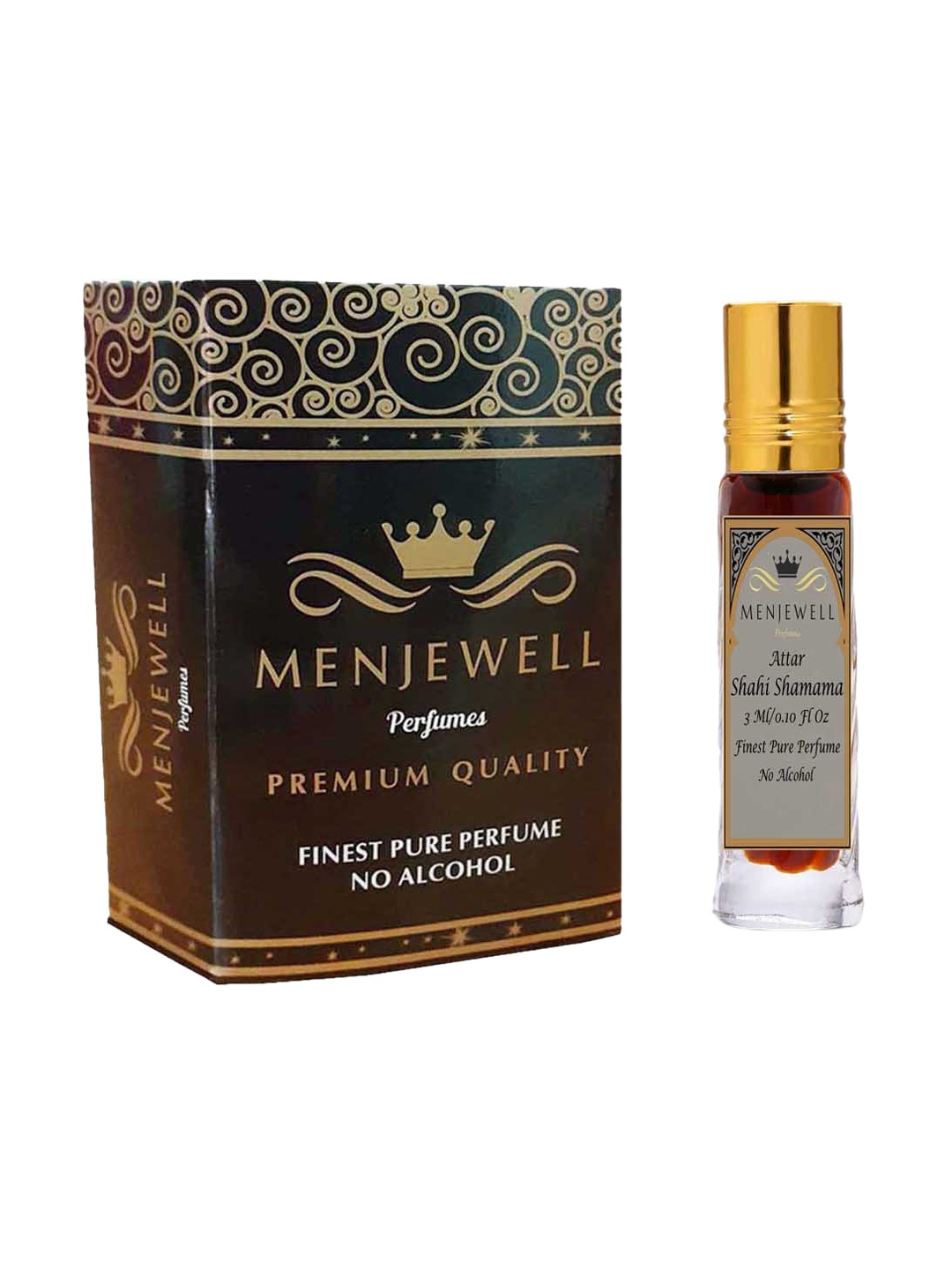 

Menjewell Unisex Shahi Shamama Attar 3 ml, Transparent