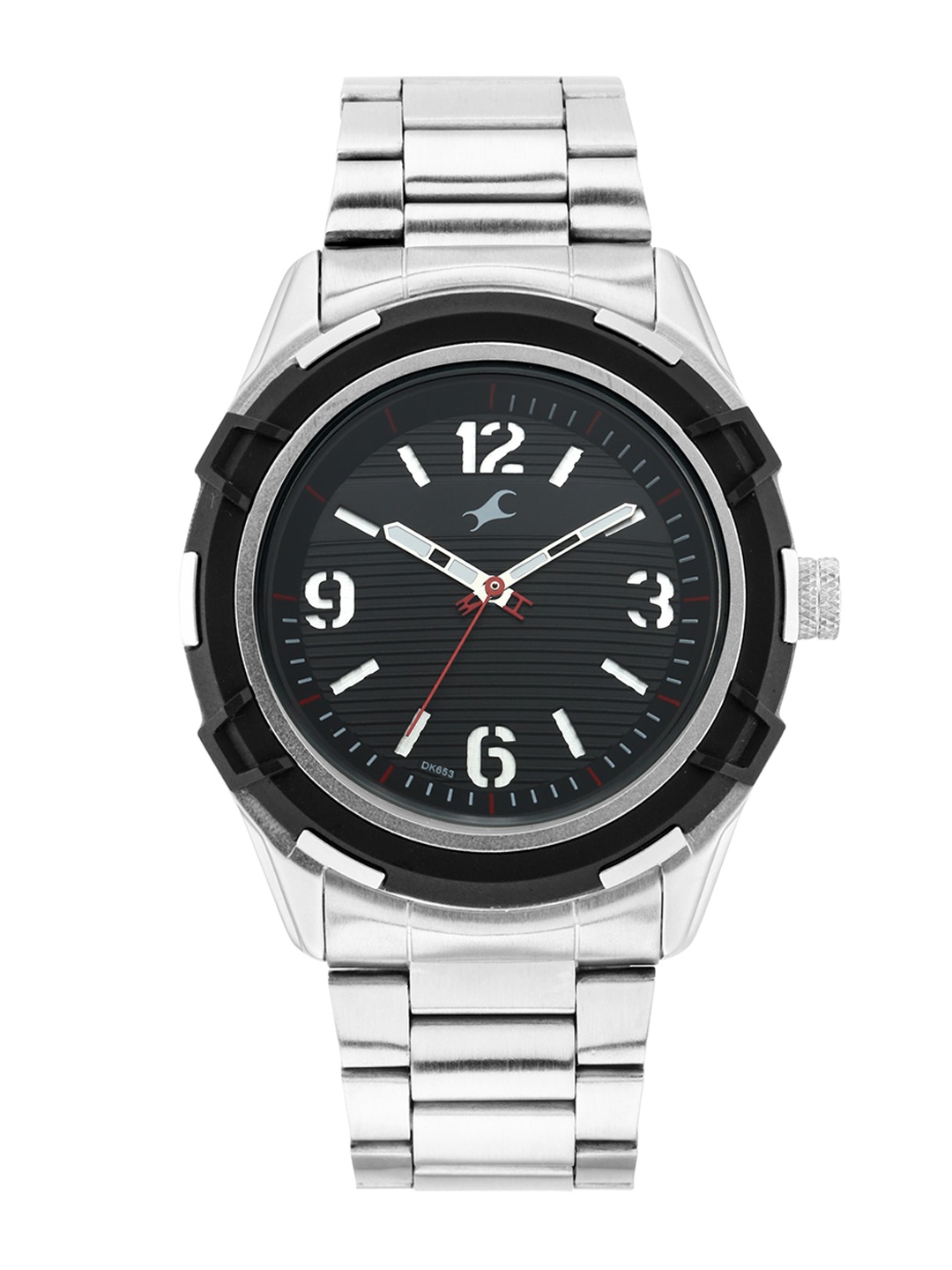 

Fastrack Men Black Analogue Watch 3225KM02