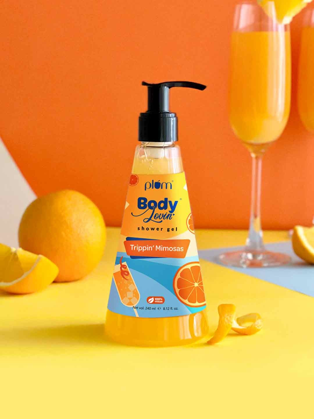

Plum BodyLovin' Trippin' Mimosas Shower Gel - 240 ml, Orange