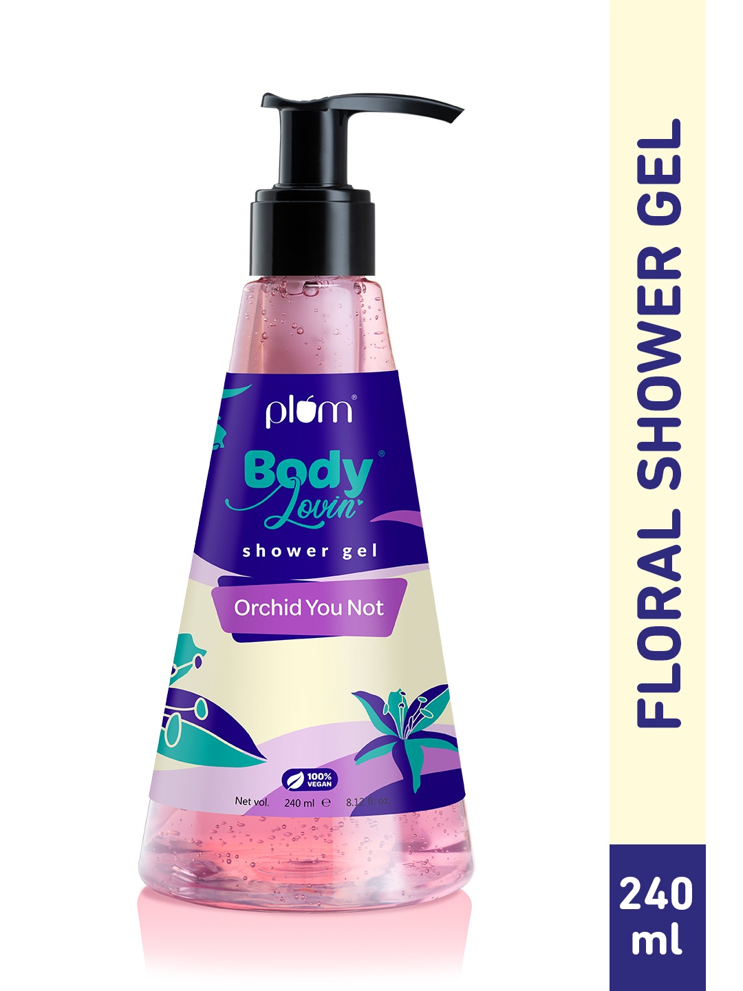 

Plum BodyLovin' Orchid-You-Not Shower Gel - 240 ml, Purple