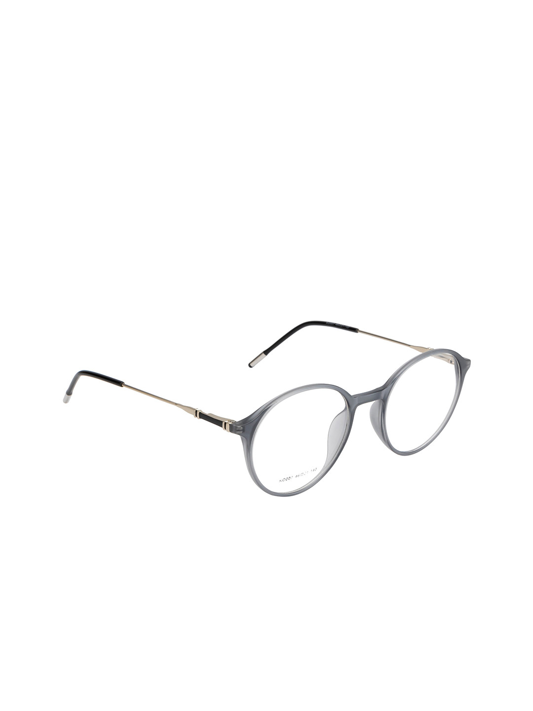 

Ted Smith Unisex Grey Solid Full Rim Oval Frames TS-KO007