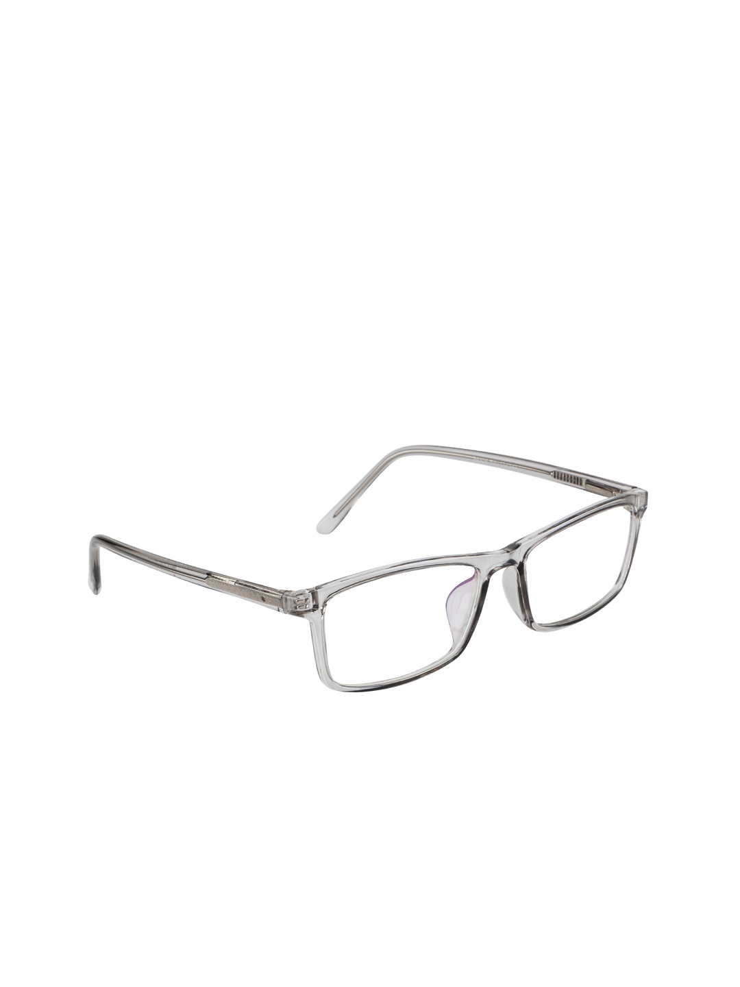 

Ted Smith Unisex Grey Solid Full Rim Rectangle Frames TS-86304_GRY