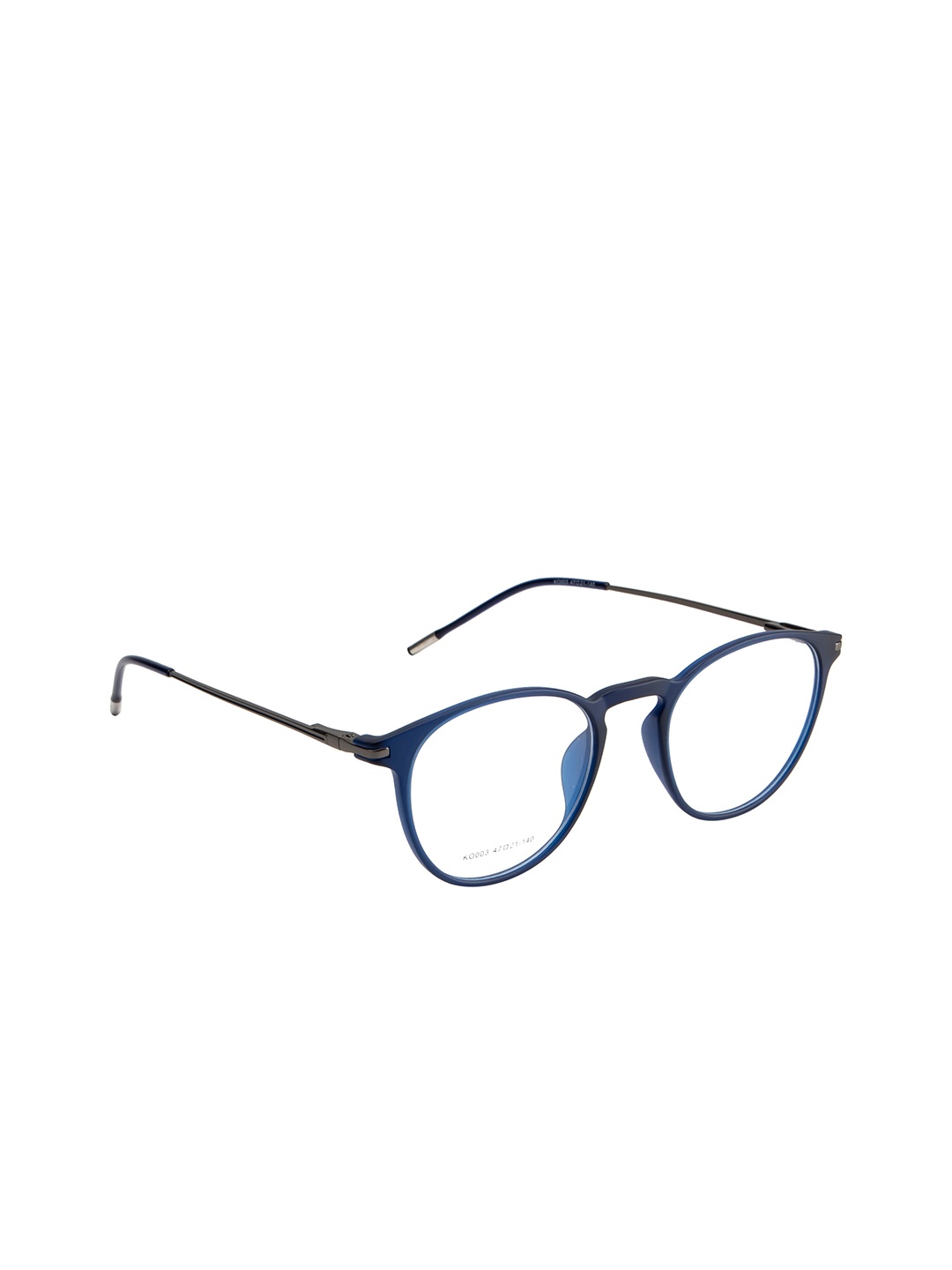 

Ted Smith Unisex Blue Solid Full Rim Round Frames Eyeglasses