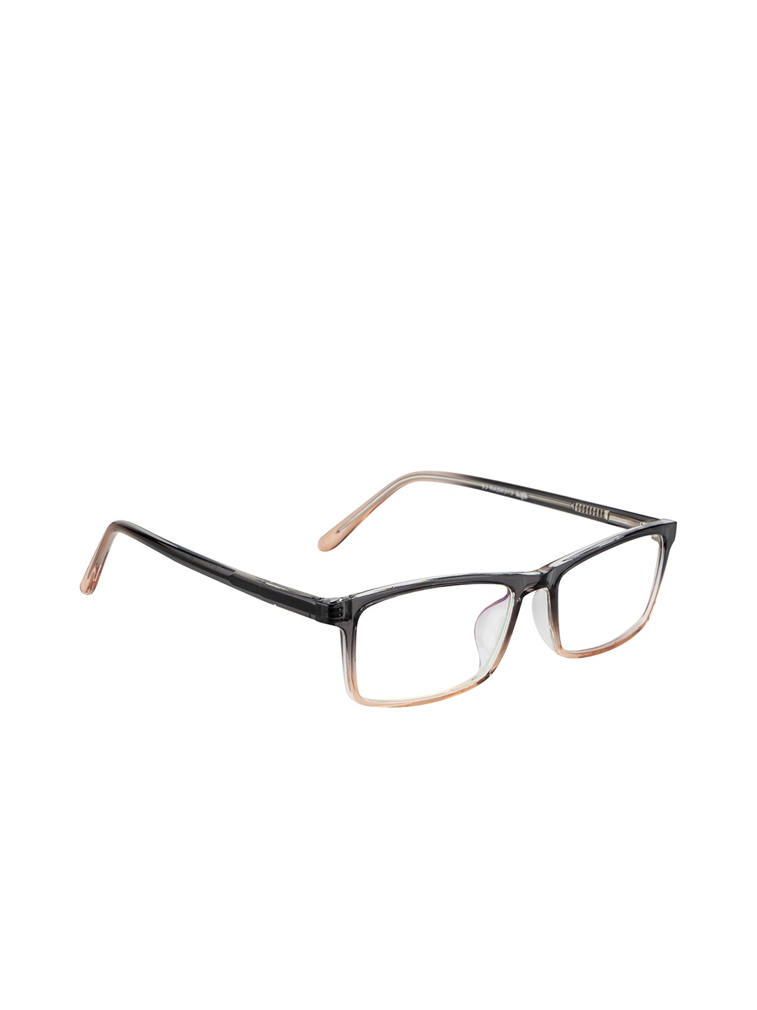 

Ted Smith Unisex Grey & Brown Solid Full Rim Rectangle Frames TS-86304