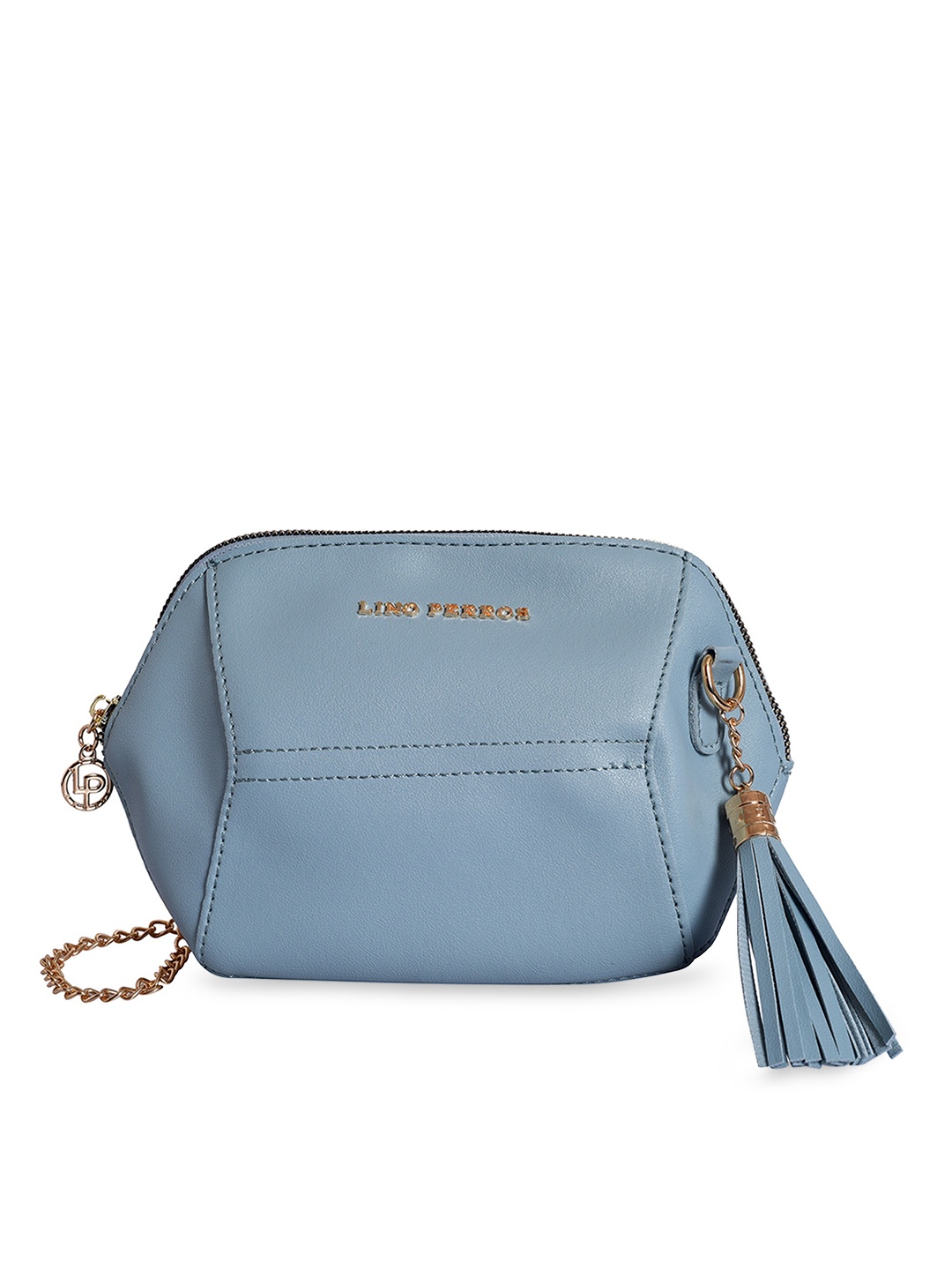 

Lino Perros Women Blue Solid Sling Bag