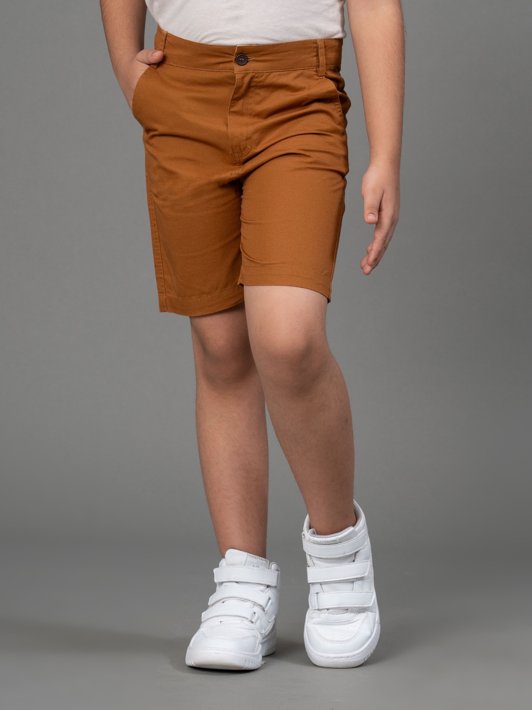 

Red Tape Boys Yellow Solid Regular Fit Regular Shorts