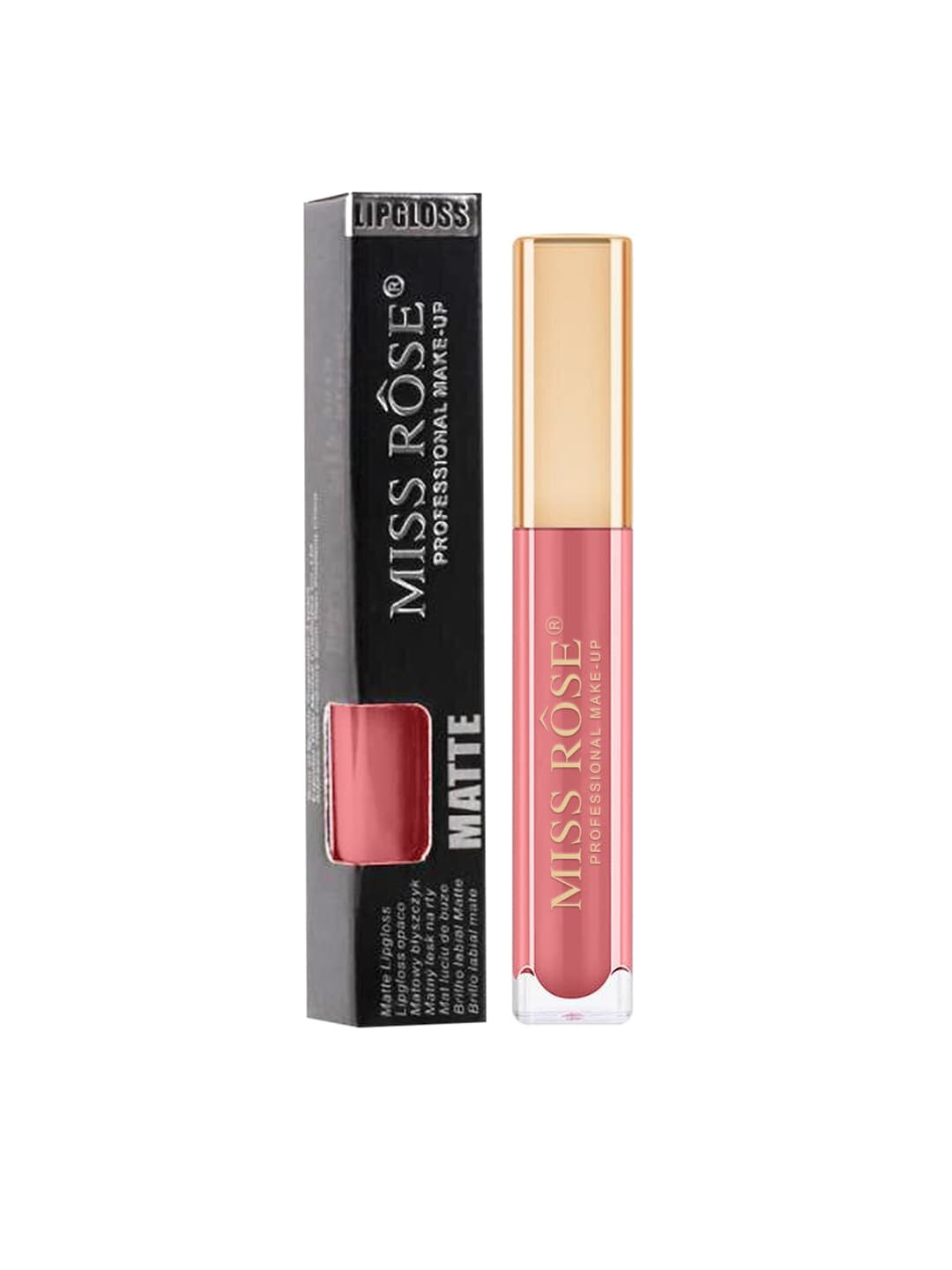 

MISS ROSE Matte Long Lasting Liquid Lip Gloss - 17 Nude