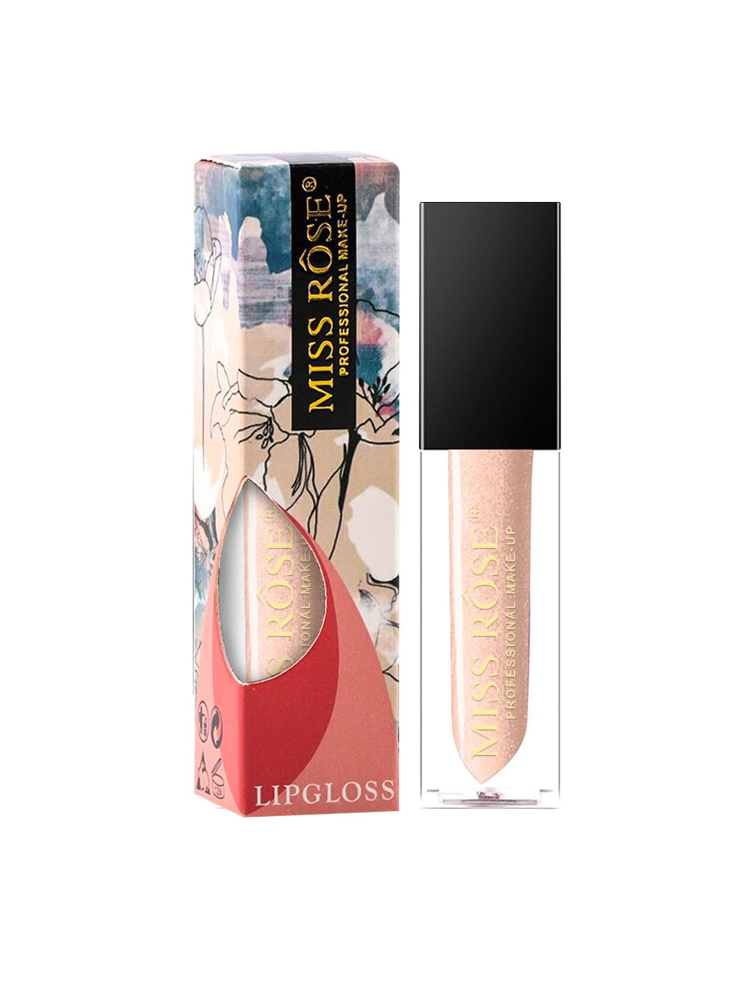

MISS ROSE Liquid Lip Gloss - 07 Metallic