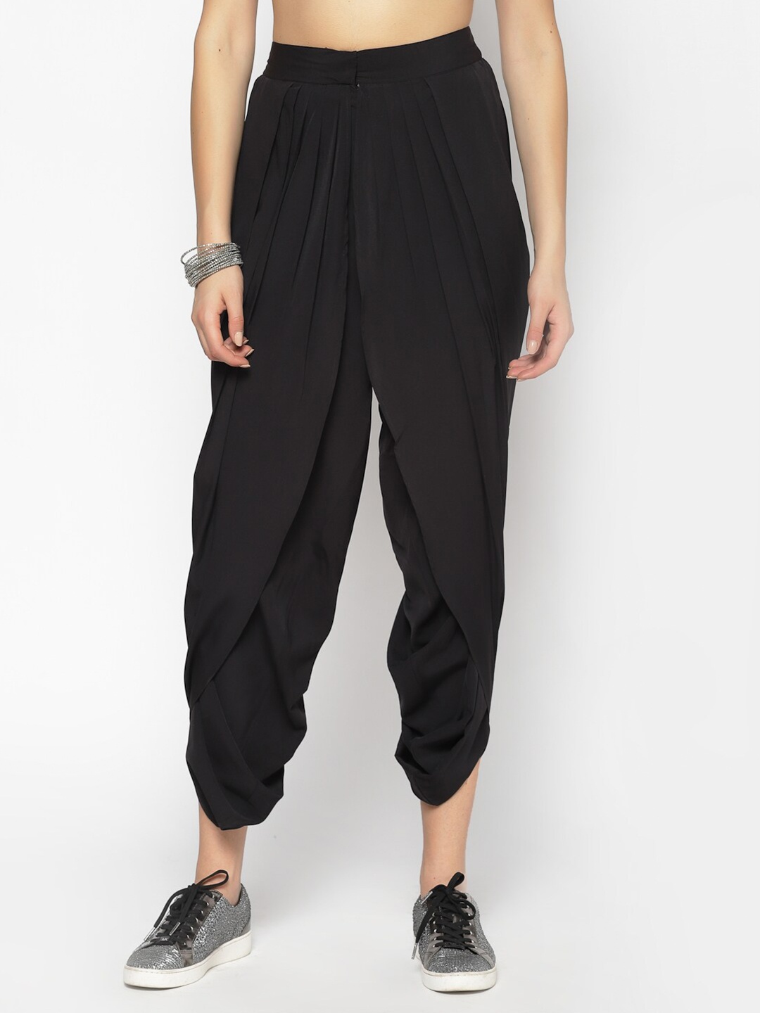 

Sera Women Black Dhoti Pants