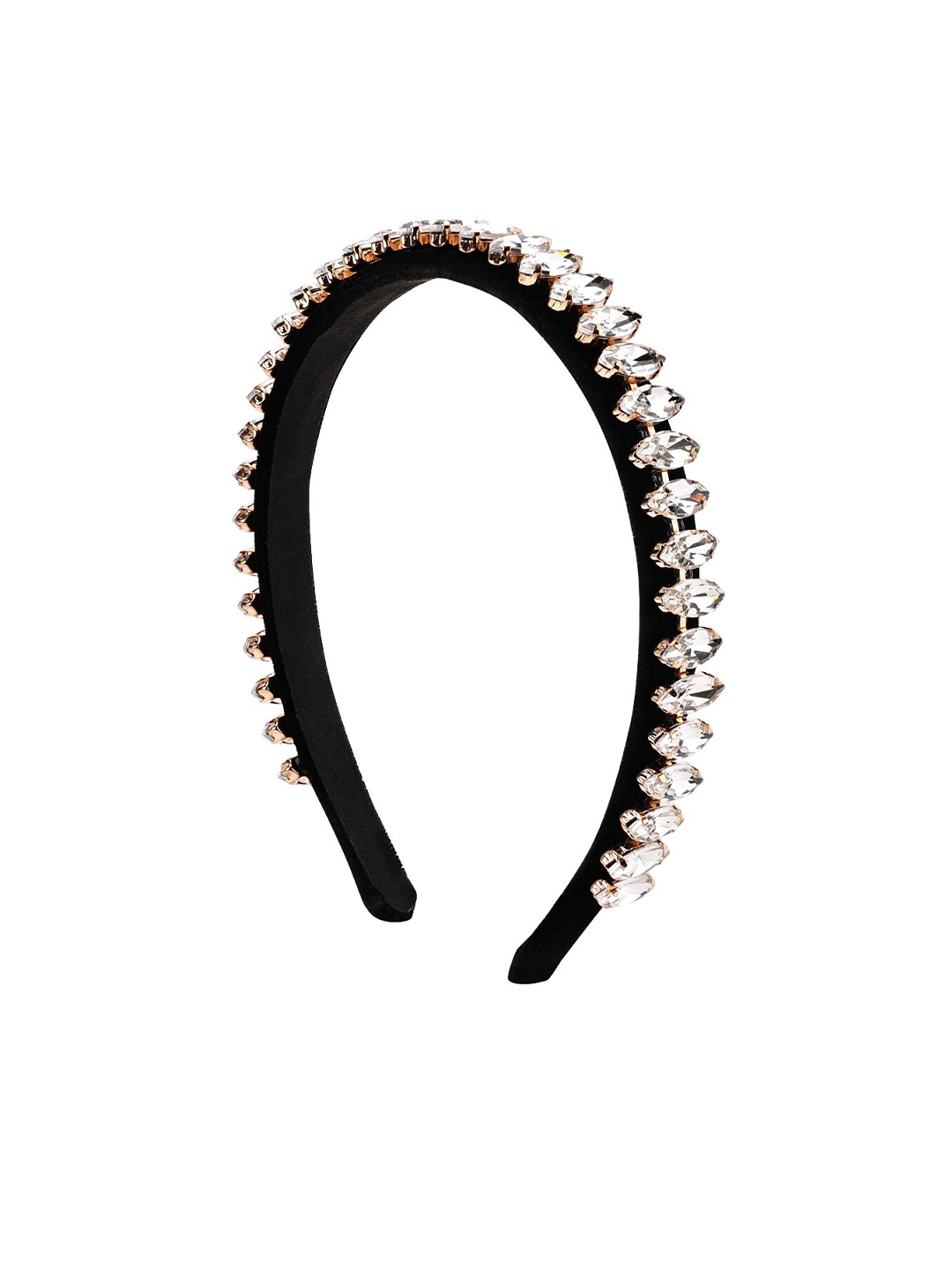 

Kazo Black Embellished Hairband