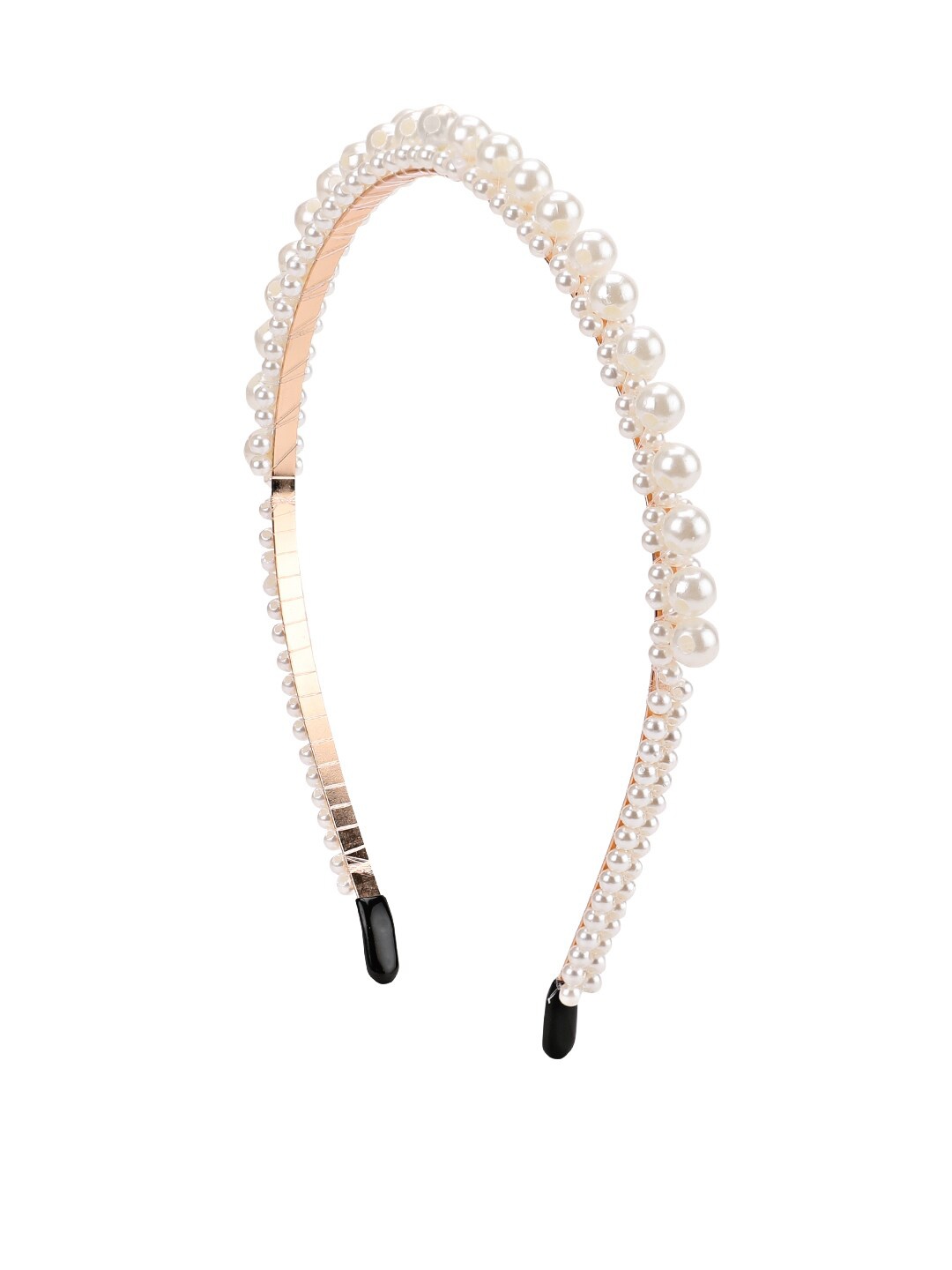 

Kazo White Embellished Hairband