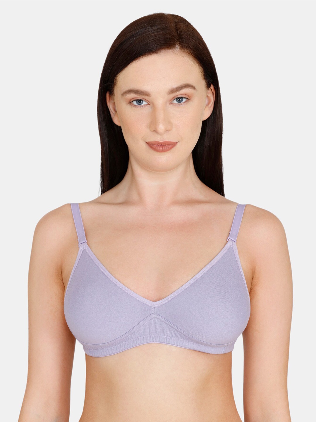 

Zivame Purple Solid Non-Wired Non Padded T-shirt Bra ZI10TACOREE