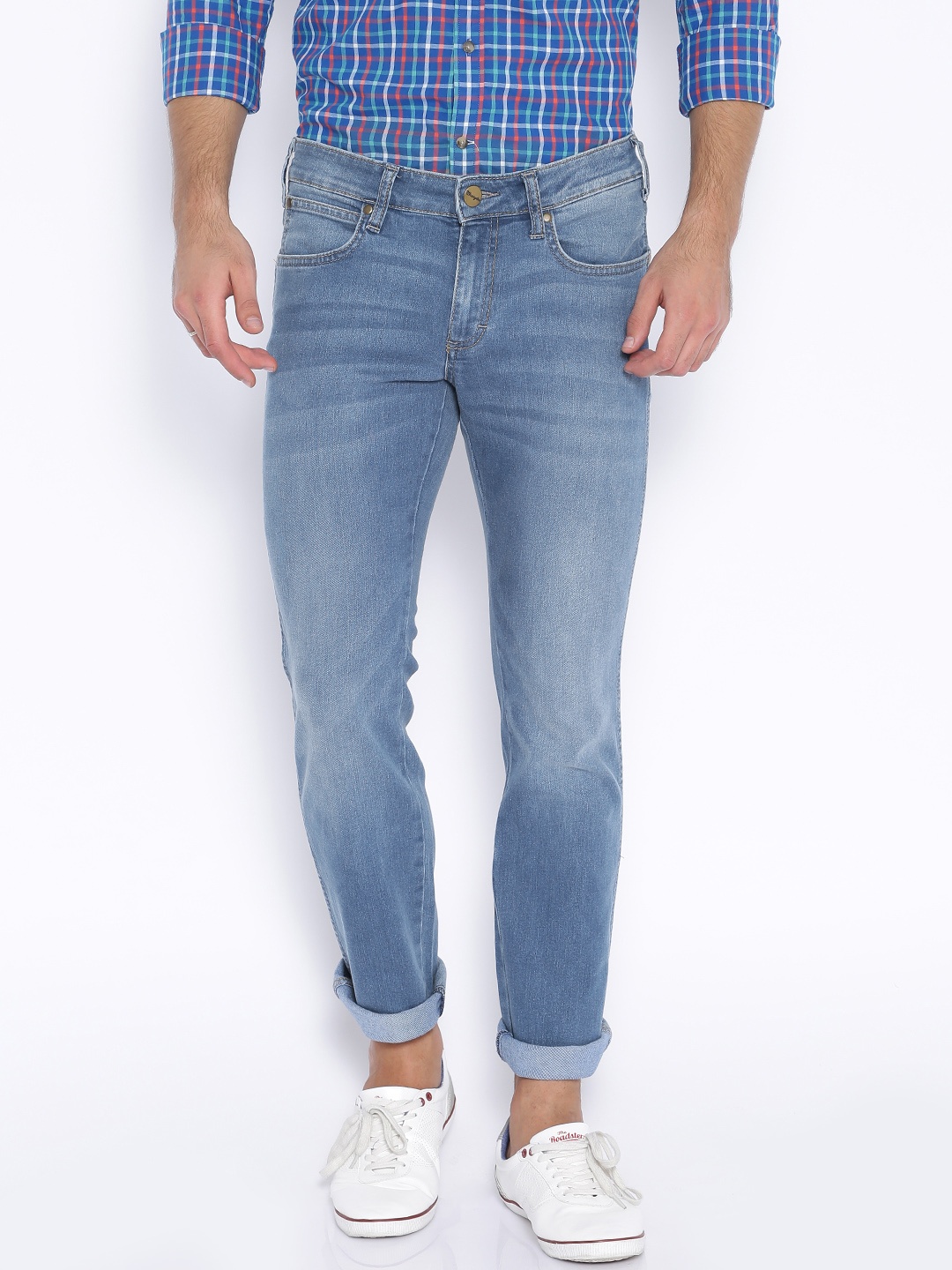 

Wrangler Blue Skanders Slim Fit Stretchable Jeans