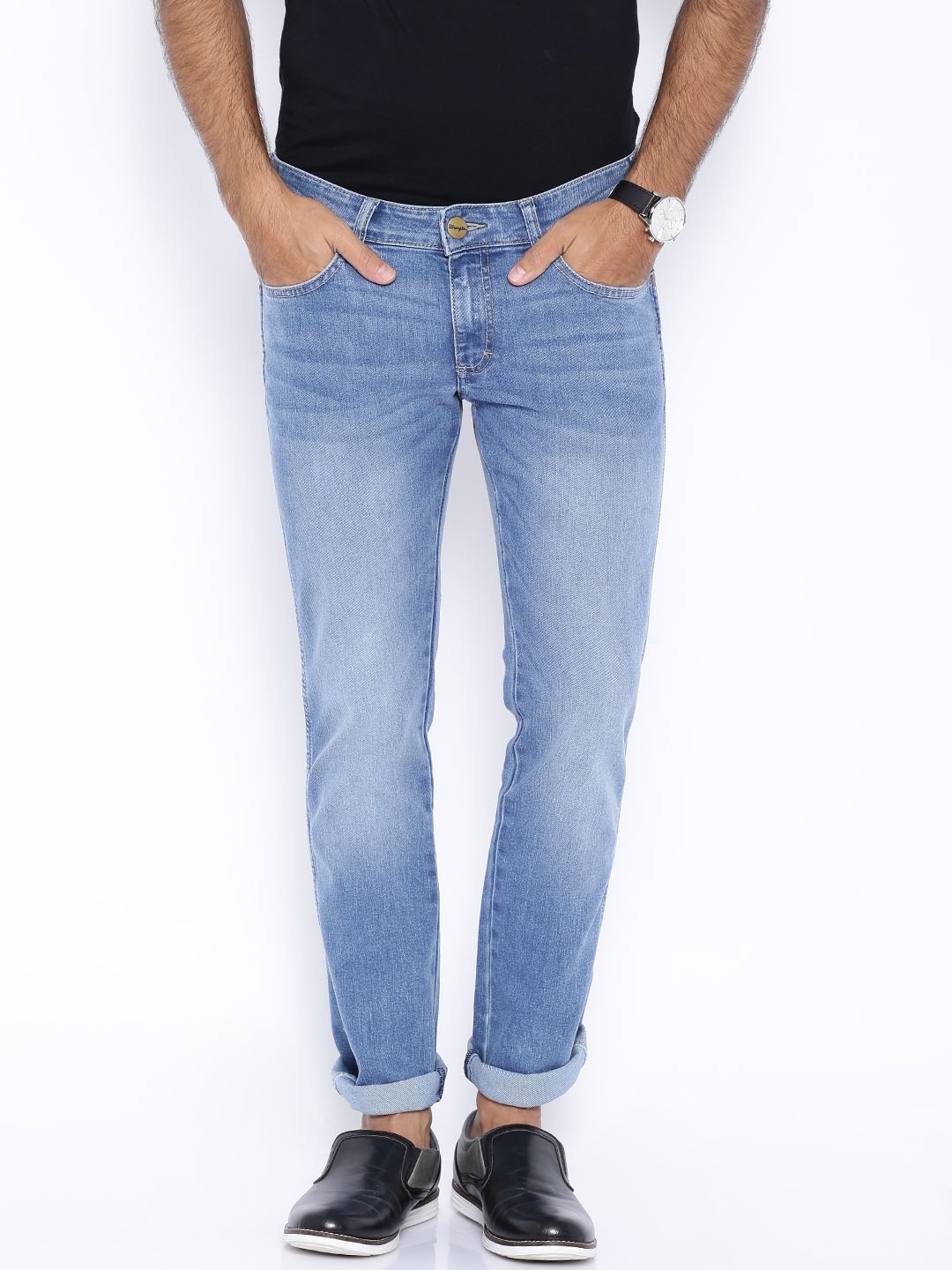

Wrangler Blue Skanders Fit Jeans