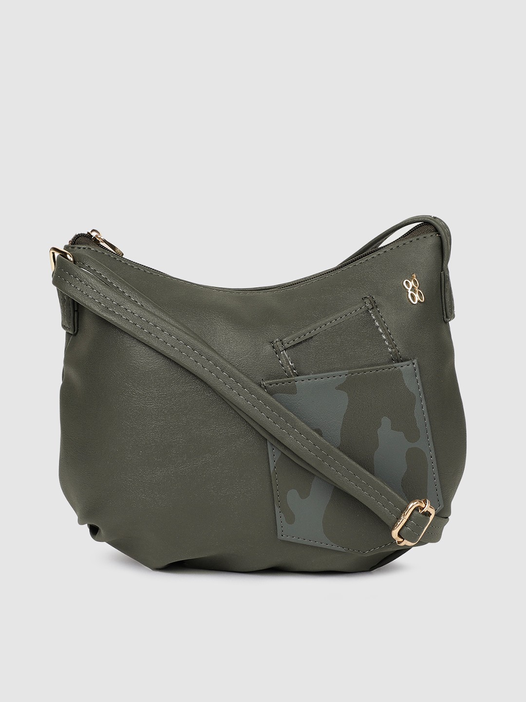

Baggit Women Grey Self Design Sling Bag