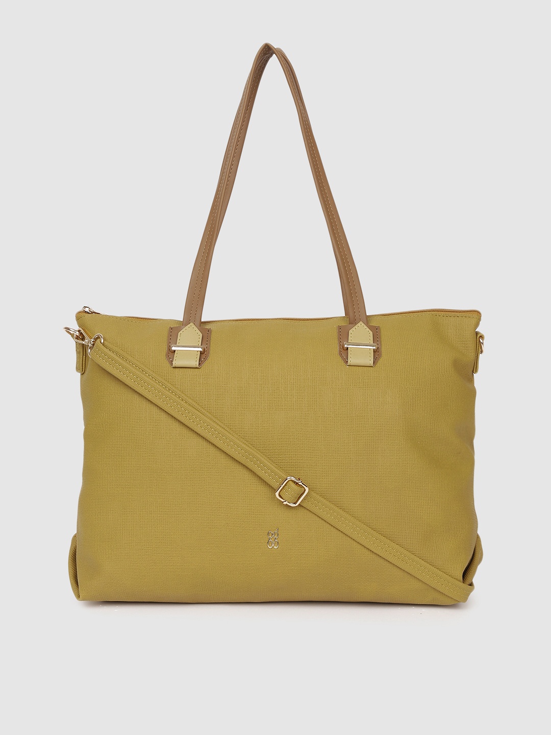 

Baggit Green Solid Shoulder Bag, Yellow