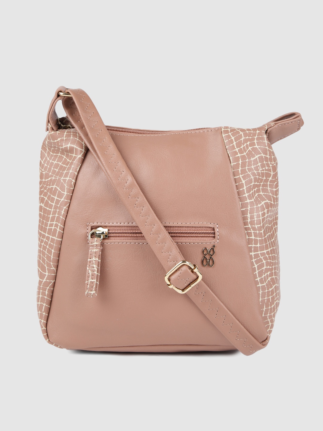 

Baggit Dusty Pink Printed Sling Bag