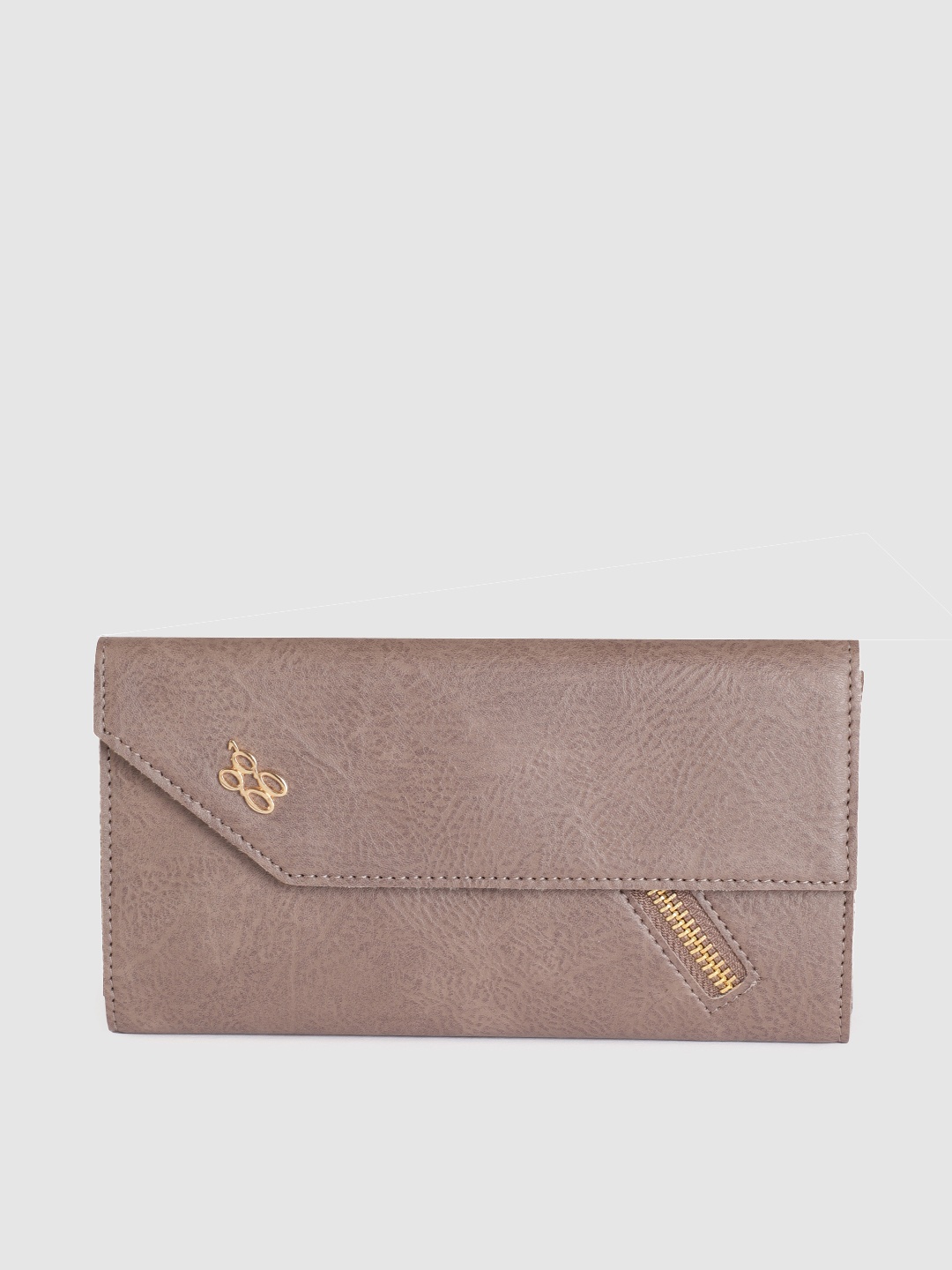 

Baggit Women Brown Solid Two Fold Wallet