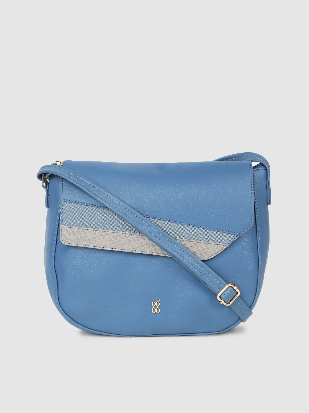 

Baggit Blue Striped LXE FRADEL E ASHLYN Sling Bag