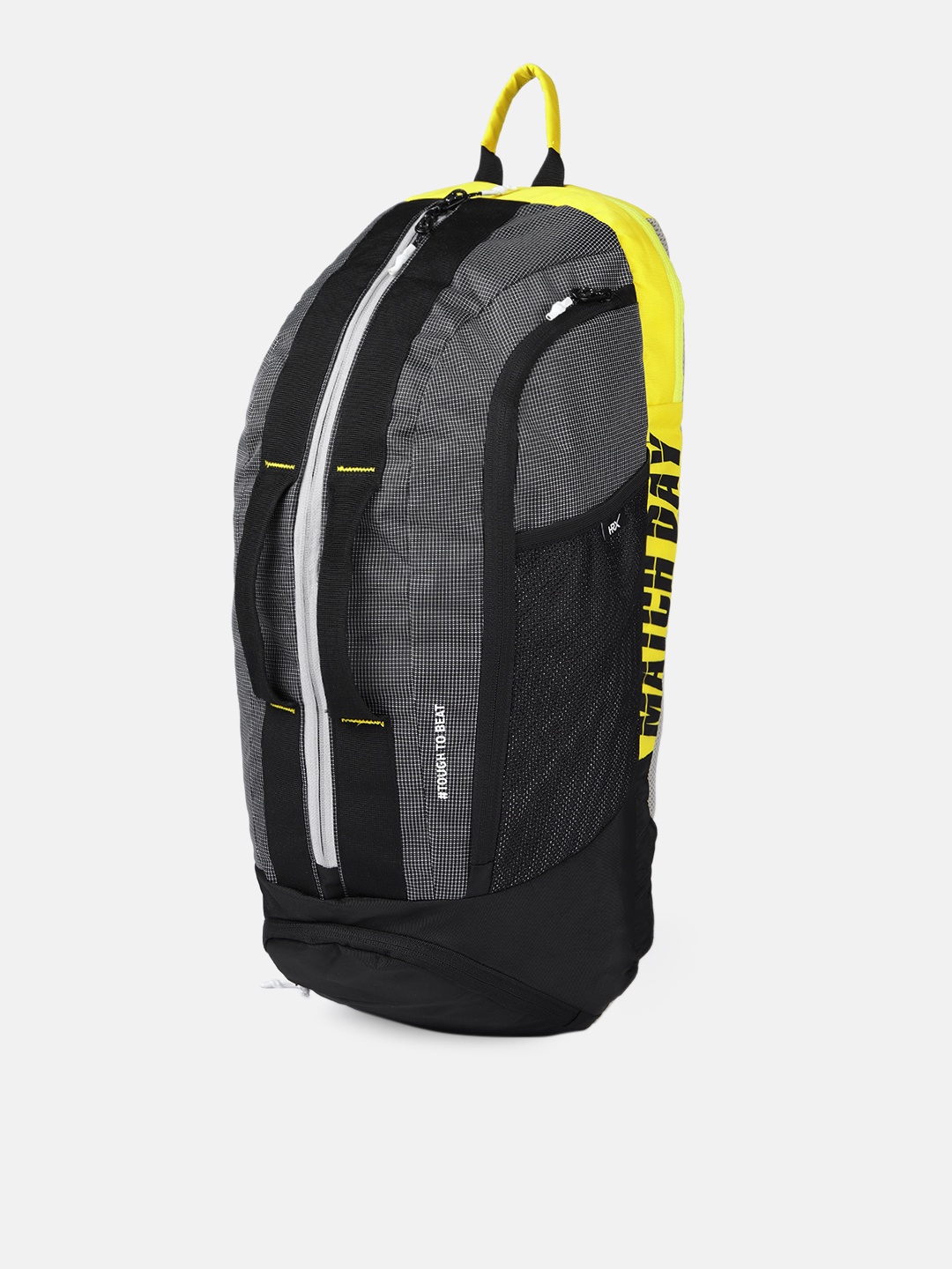 

HRX by Hrithik Roshan Unisex Black Cricketer Backpack Cum Duffel Bag