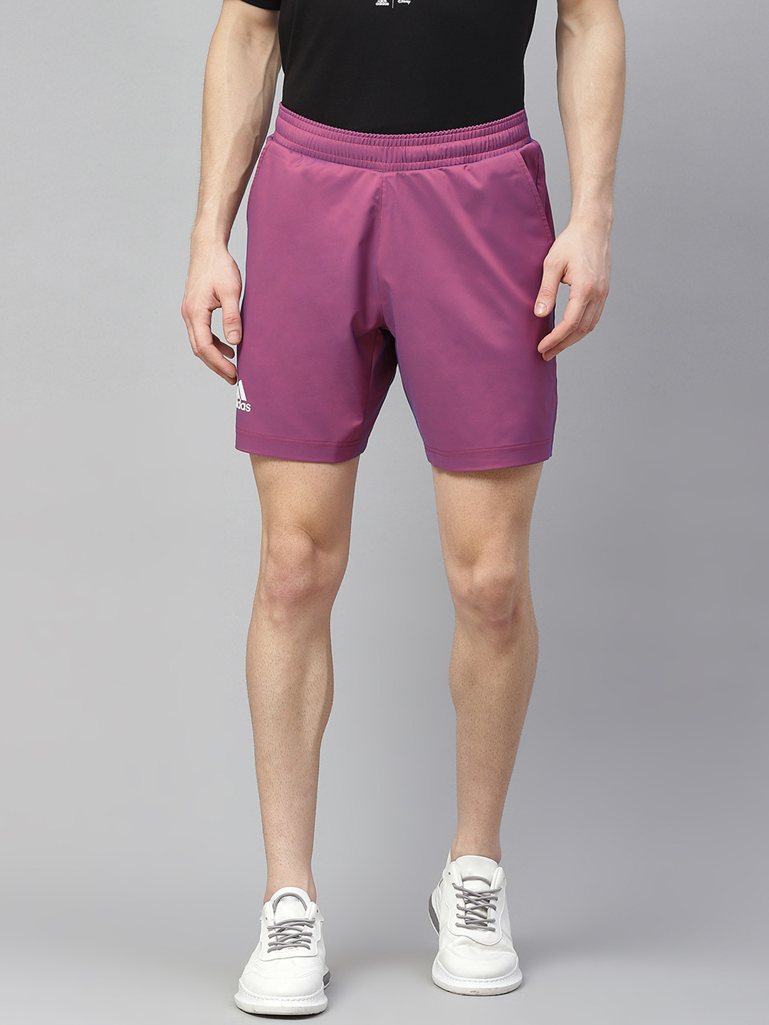 

ADIDAS Men Purple Solid Tennis Primeblue Ergo 7-Inch Sustainable Shorts