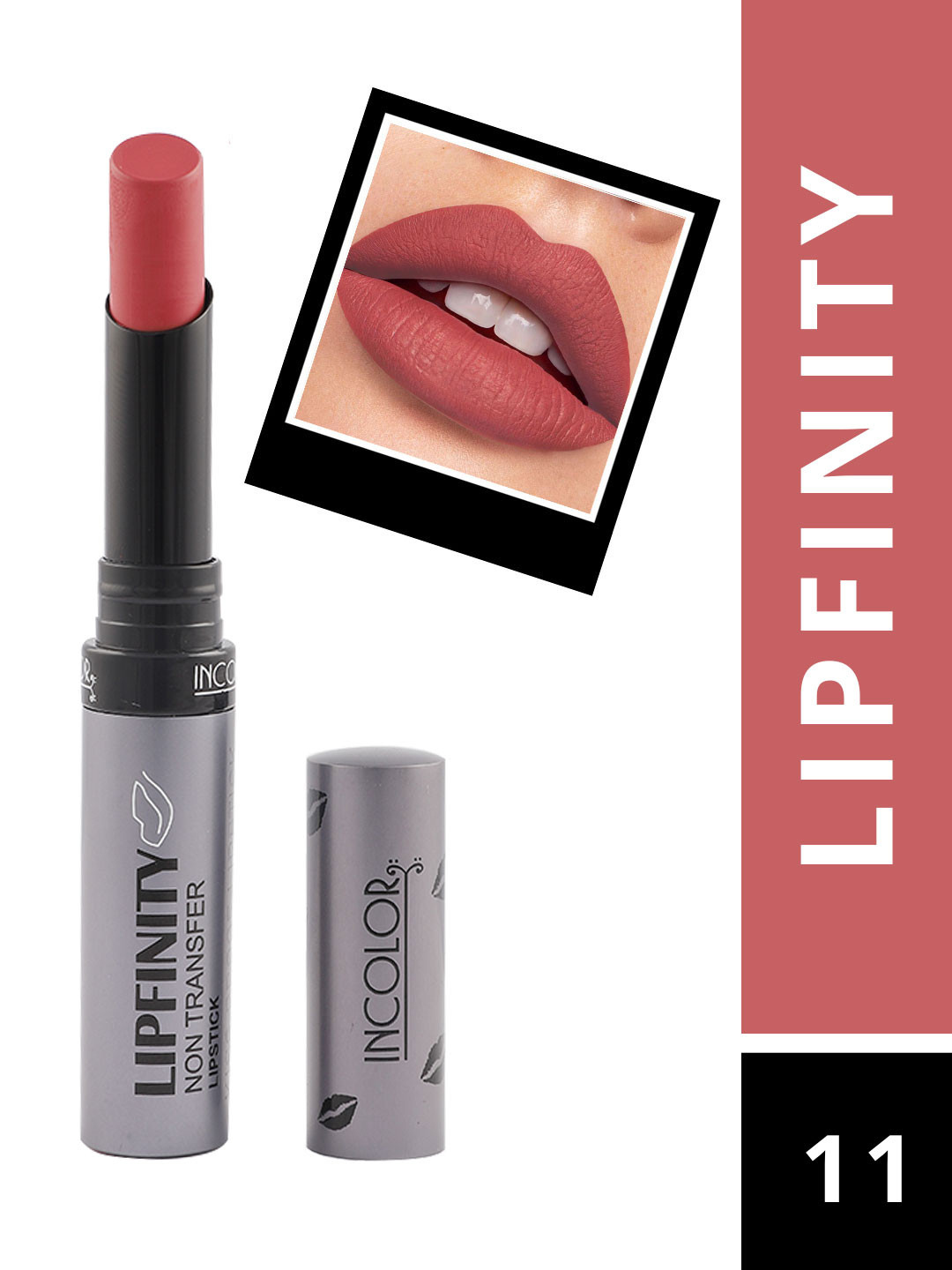 

INCOLOR Lipfinity Lipstick - 11, Brown